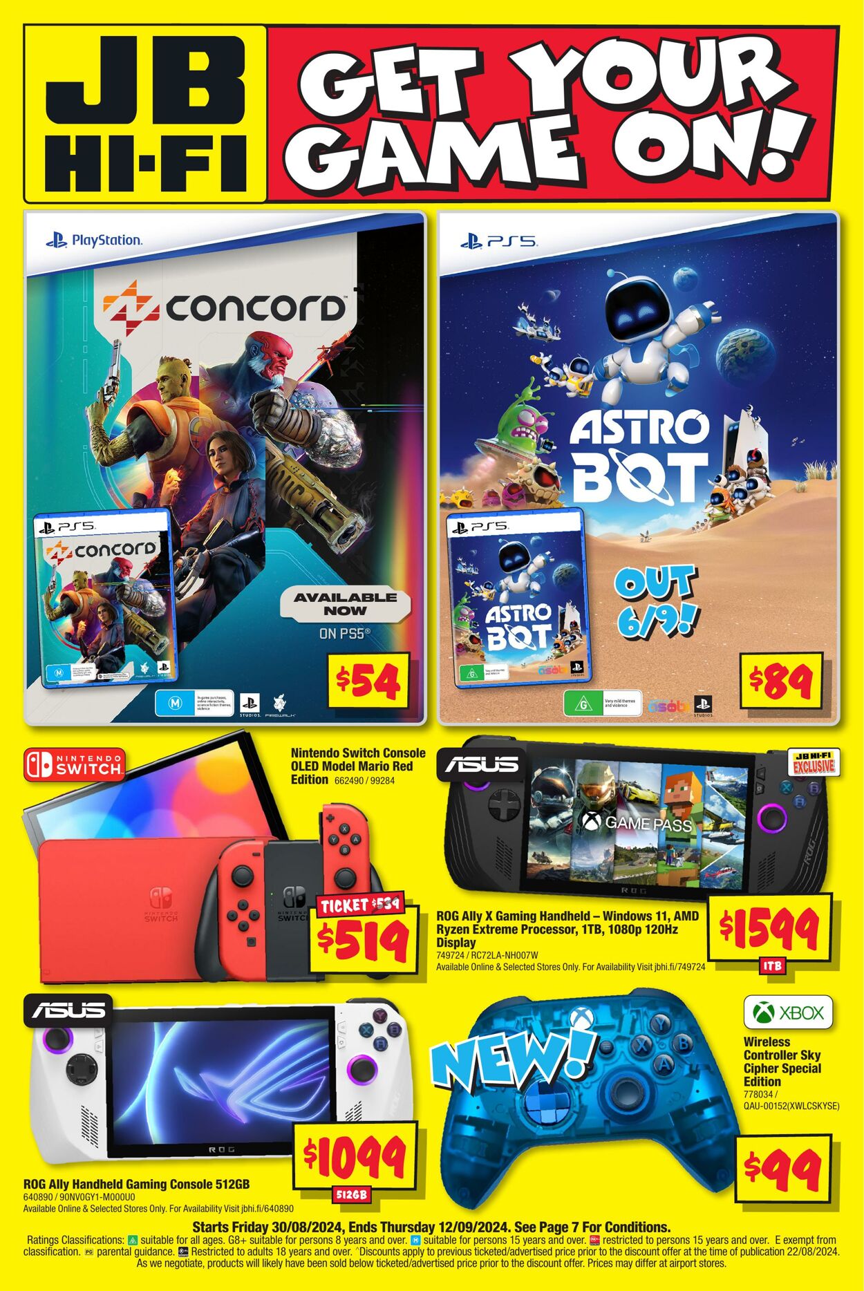 Catalogue JB Hi-Fi 30.08.2024 - 12.09.2024