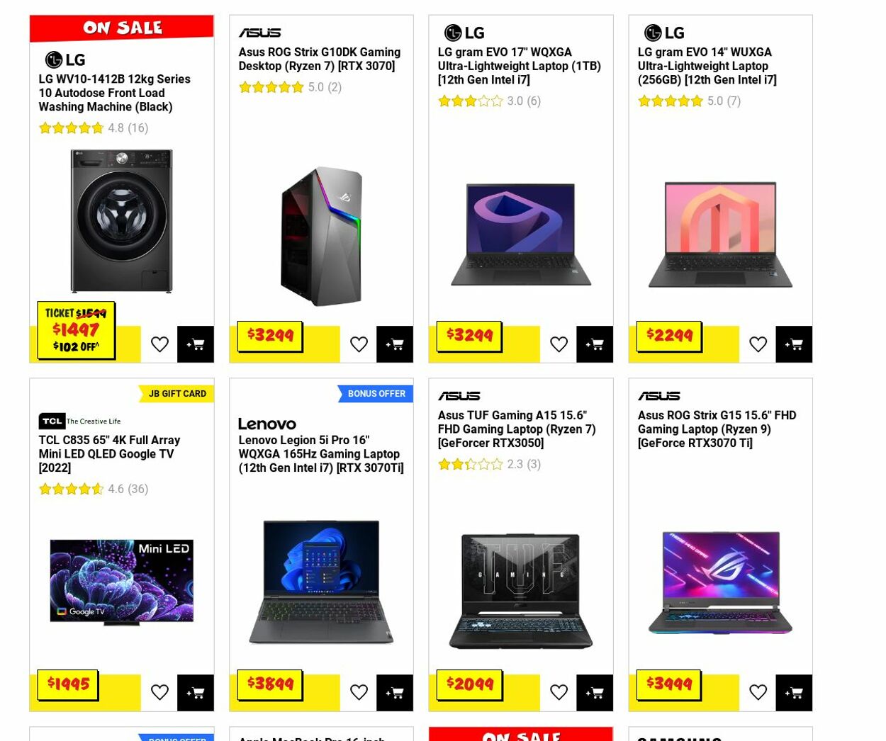 Catalogue JB Hi-Fi 07.11.2022 - 13.11.2022