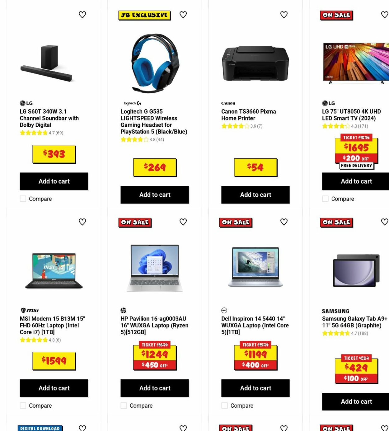 Catalogue JB Hi-Fi 13.01.2025 - 19.01.2025