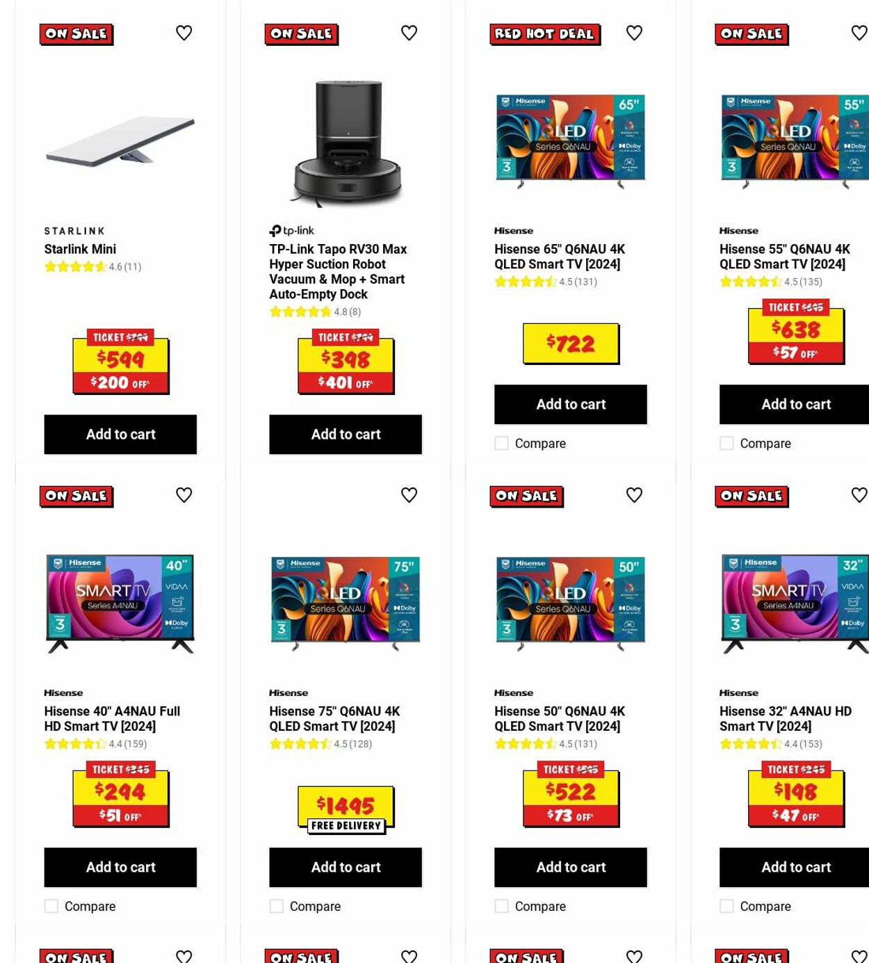 Catalogue JB Hi-Fi - Hottest Weekly Deals At JB Hi-Fi - Shop TV, Games + More 25 Nov, 2024 - 1 Dec, 2024