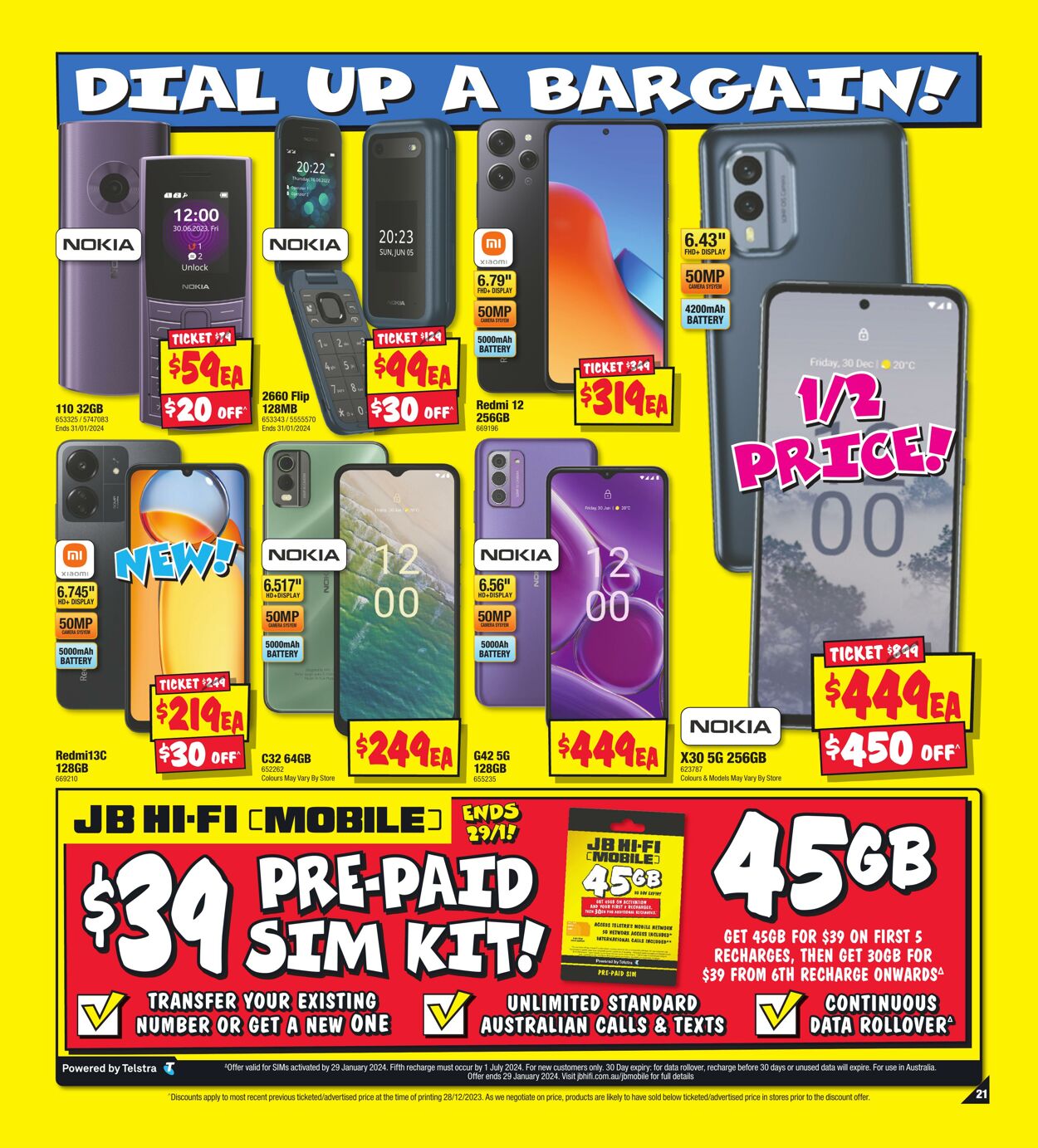 Catalogue JB Hi-Fi 11.01.2024 - 24.01.2024