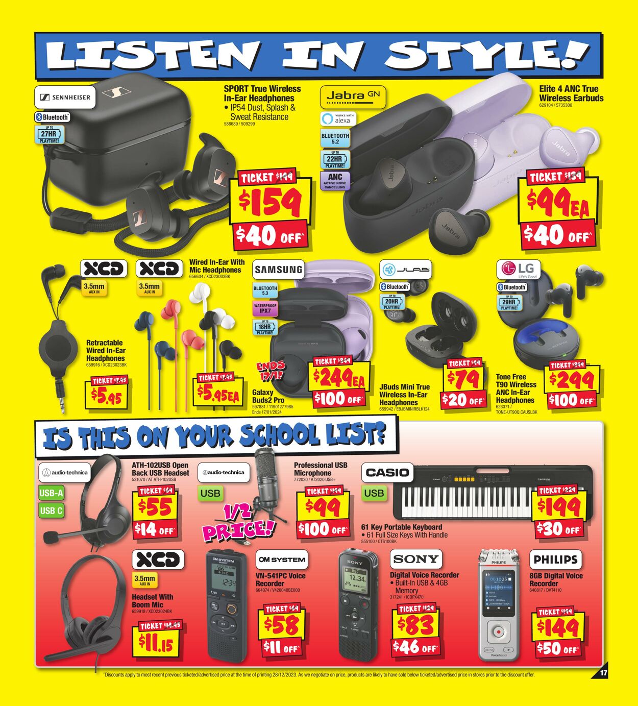 Catalogue JB Hi-Fi 11.01.2024 - 24.01.2024