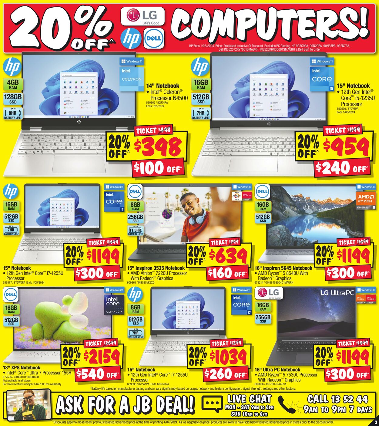 Catalogue JB Hi-Fi 18.04.2024 - 24.04.2024