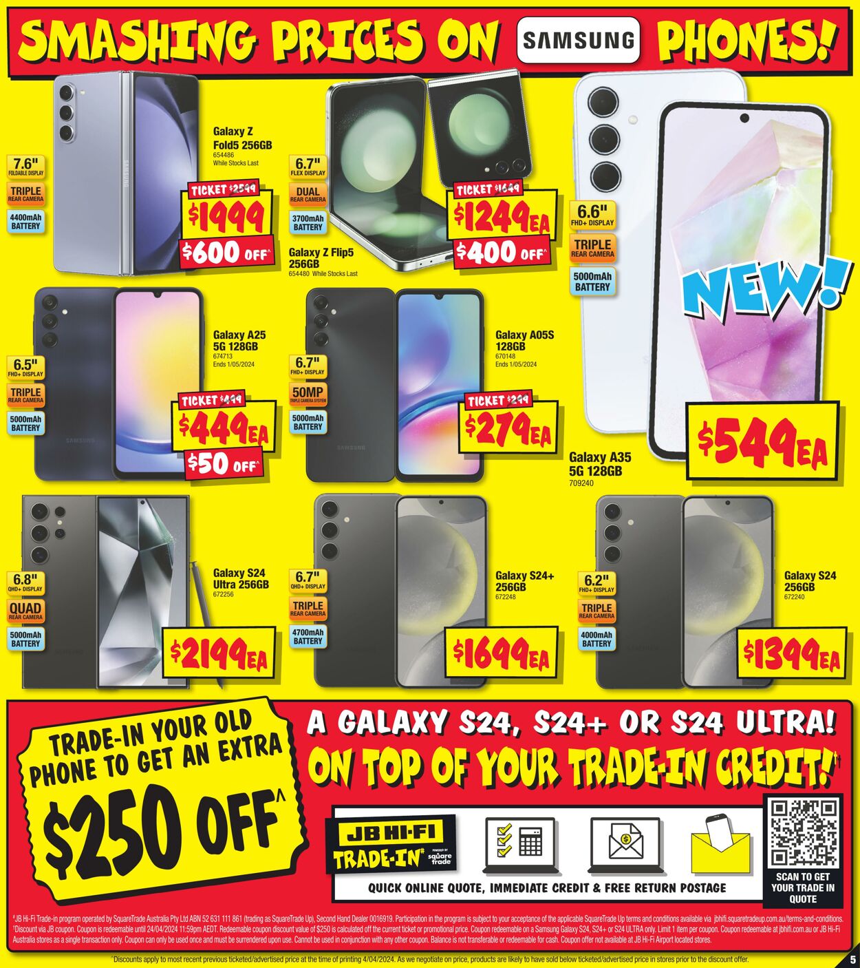 Catalogue JB Hi-Fi 18.04.2024 - 24.04.2024