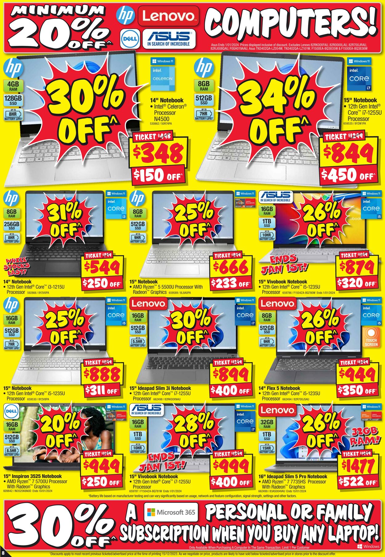 Catalogue JB Hi-Fi 26.12.2023 - 03.01.2024