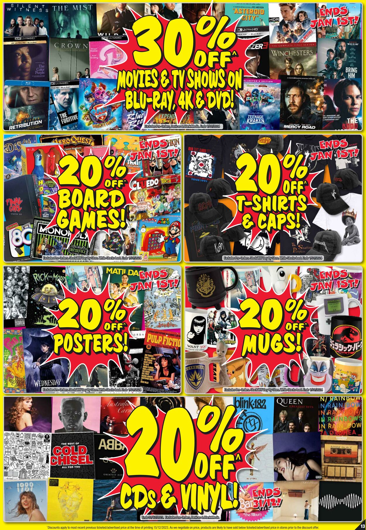 Catalogue JB Hi-Fi 26.12.2023 - 03.01.2024