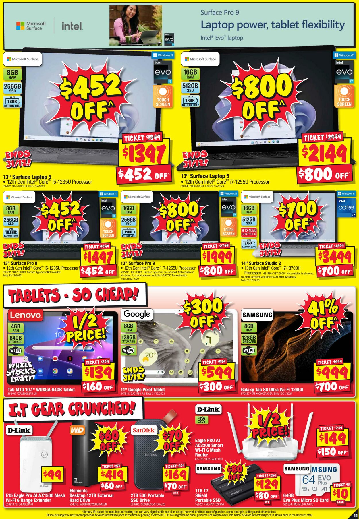 Catalogue JB Hi-Fi 26.12.2023 - 03.01.2024