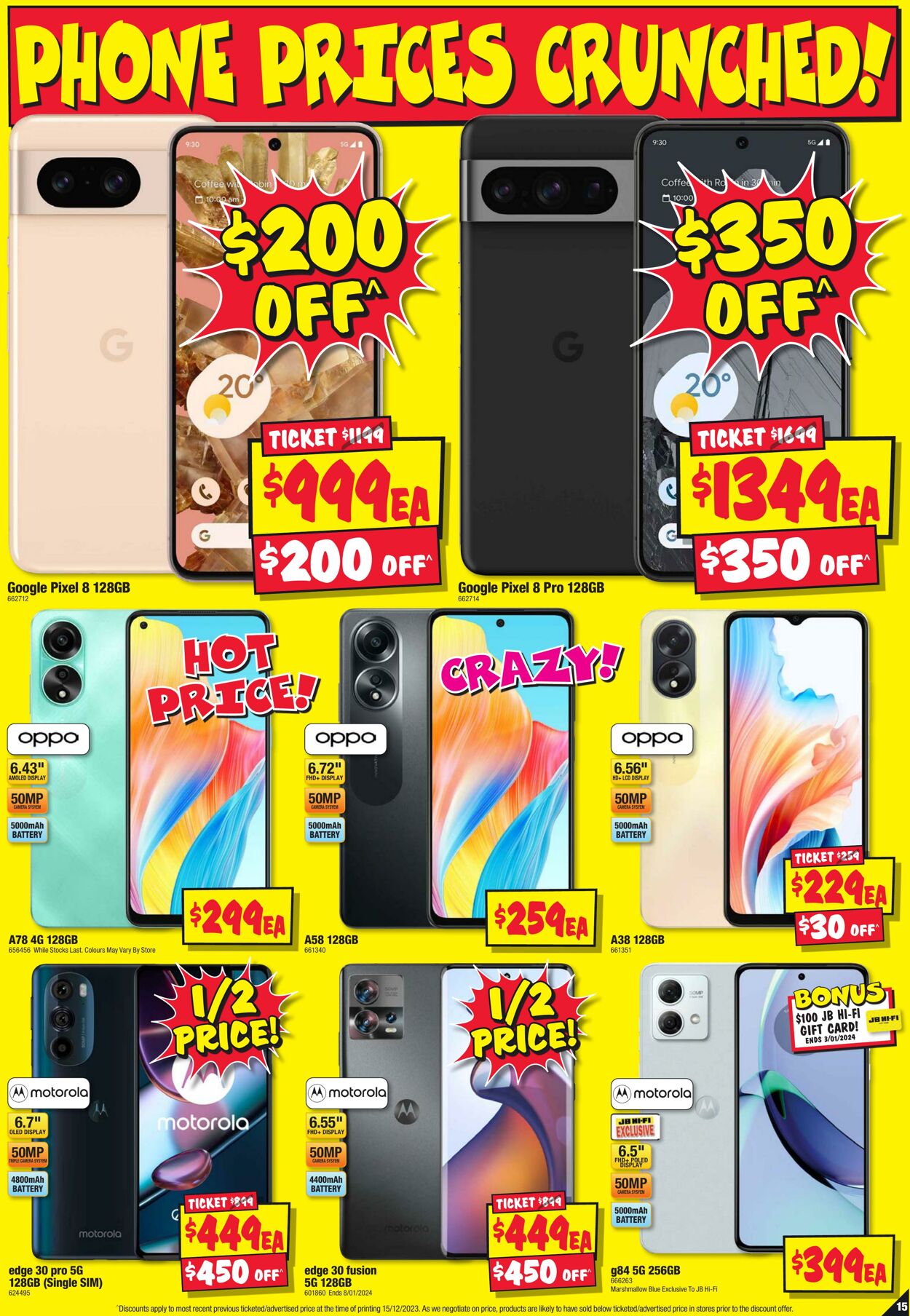 Catalogue JB Hi-Fi 26.12.2023 - 03.01.2024