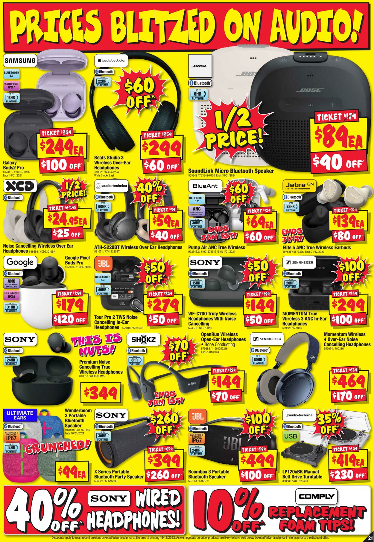 Catalogue JB Hi-Fi 26.12.2023 - 03.01.2024