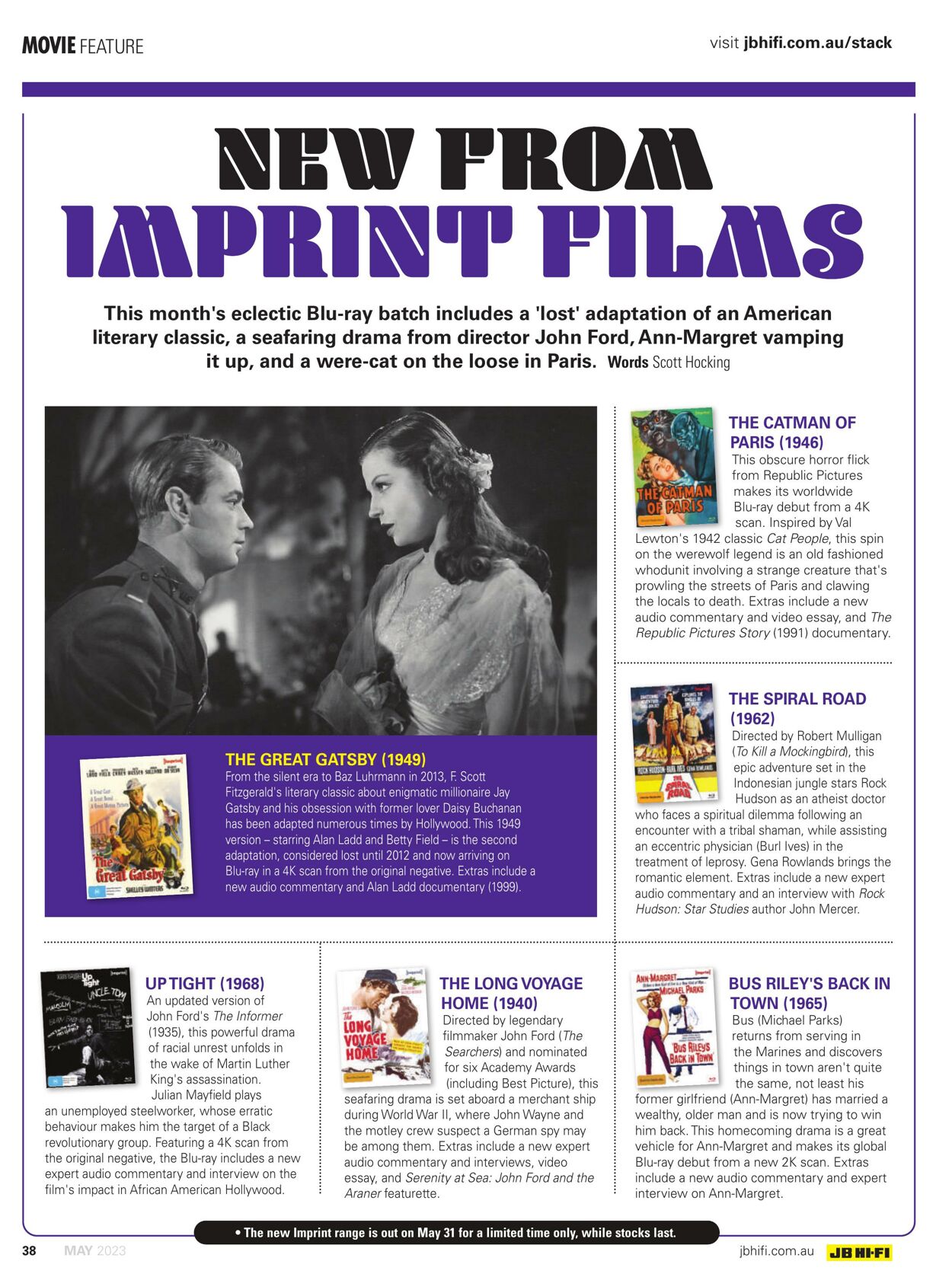 Catalogue JB Hi-Fi 01.05.2023 - 31.05.2023