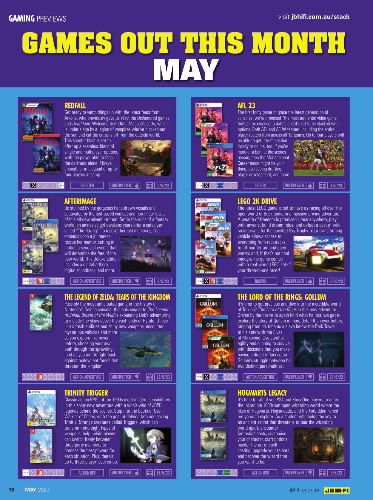 Catalogue JB Hi-Fi 01.05.2023 - 31.05.2023