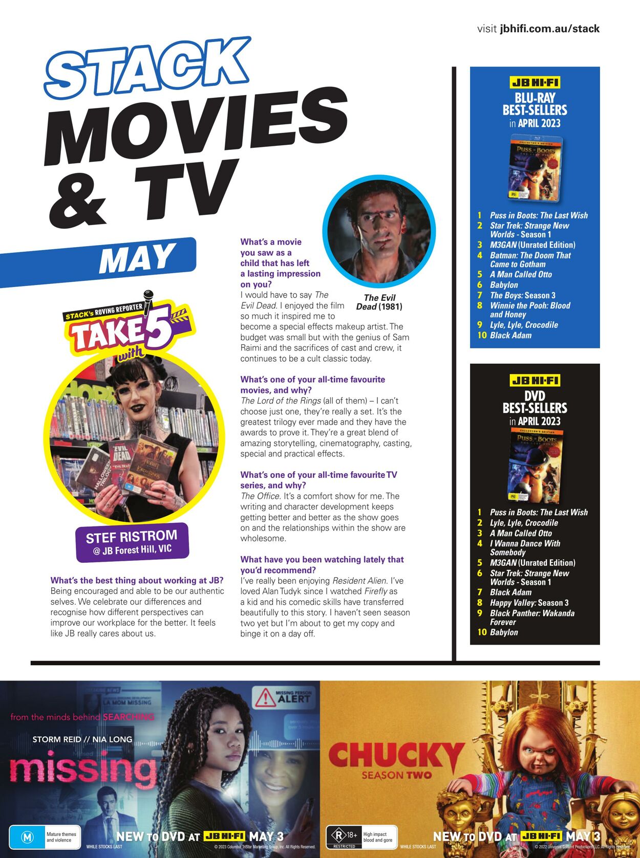 Catalogue JB Hi-Fi 01.05.2023 - 31.05.2023