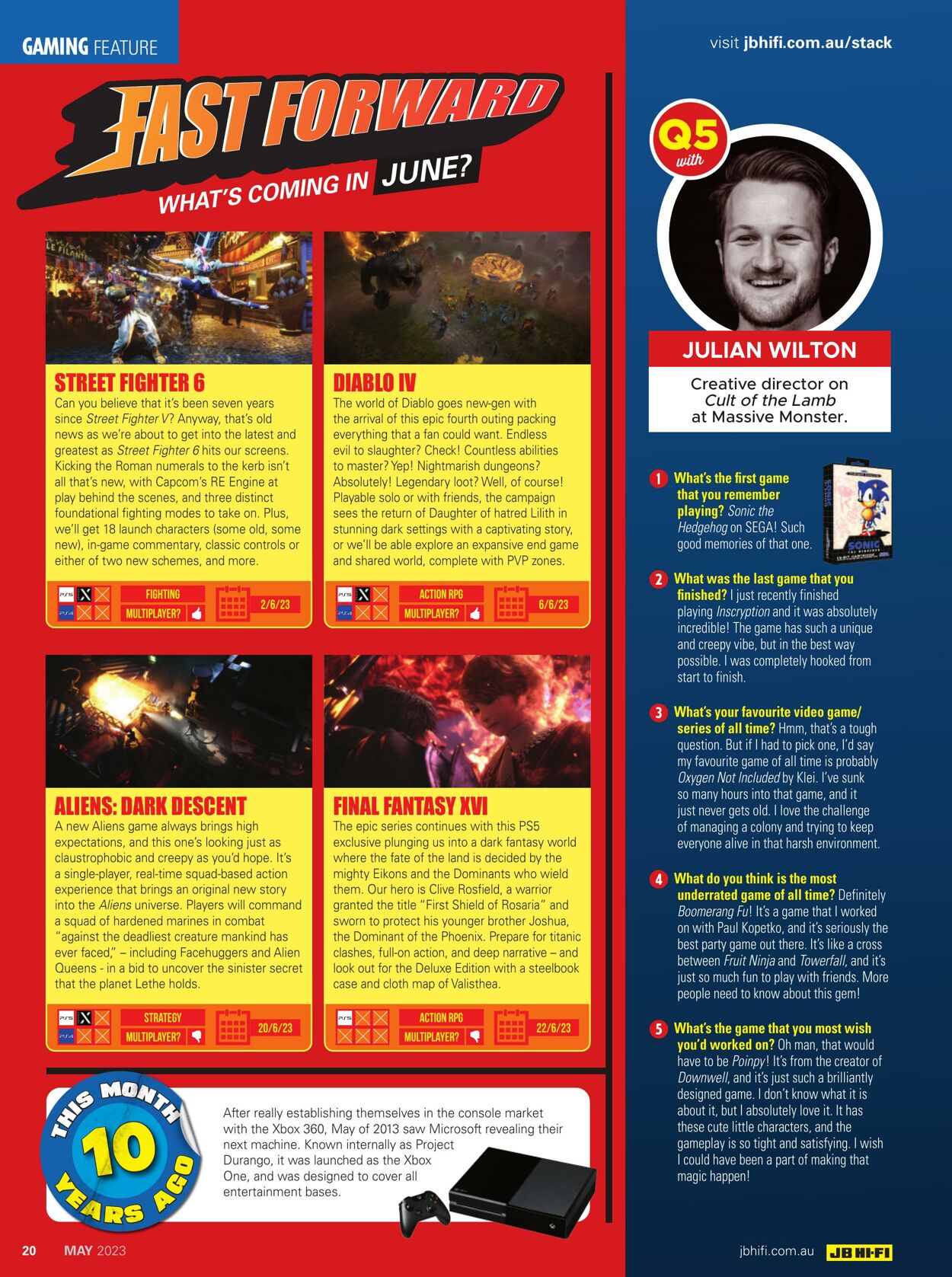 Catalogue JB Hi-Fi 01.05.2023 - 31.05.2023