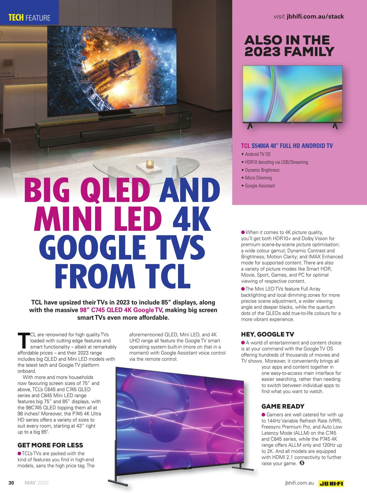 Catalogue JB Hi-Fi 01.05.2023 - 31.05.2023