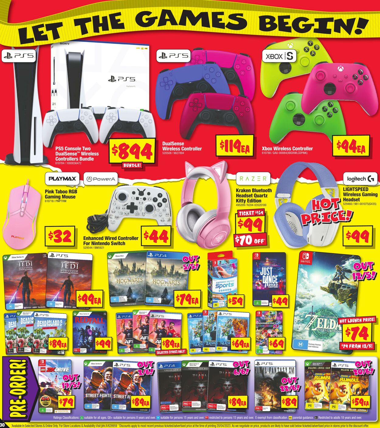 Catalogue JB Hi-Fi 04.05.2023 - 14.05.2023