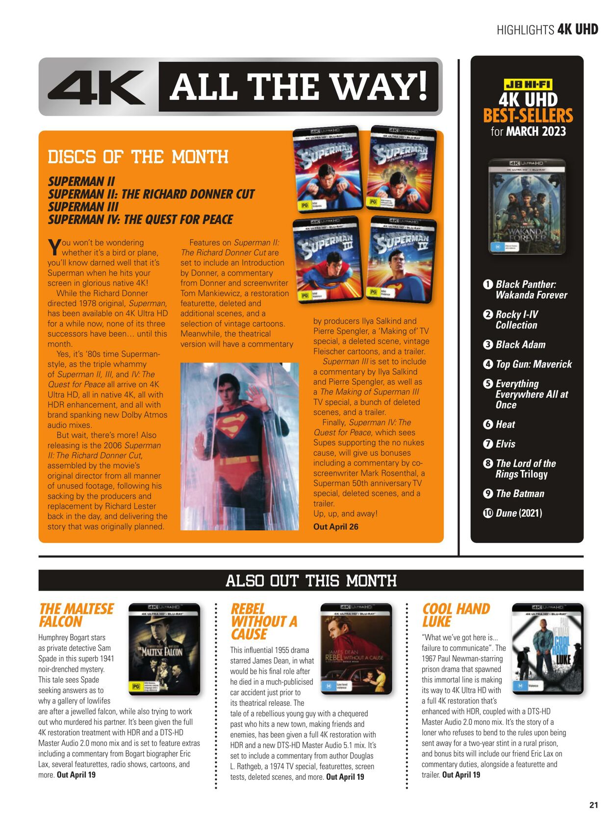 Catalogue JB Hi-Fi 01.04.2023 - 30.04.2023