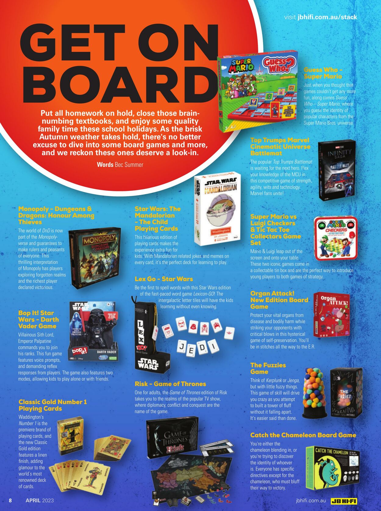 Catalogue JB Hi-Fi 01.04.2023 - 30.04.2023