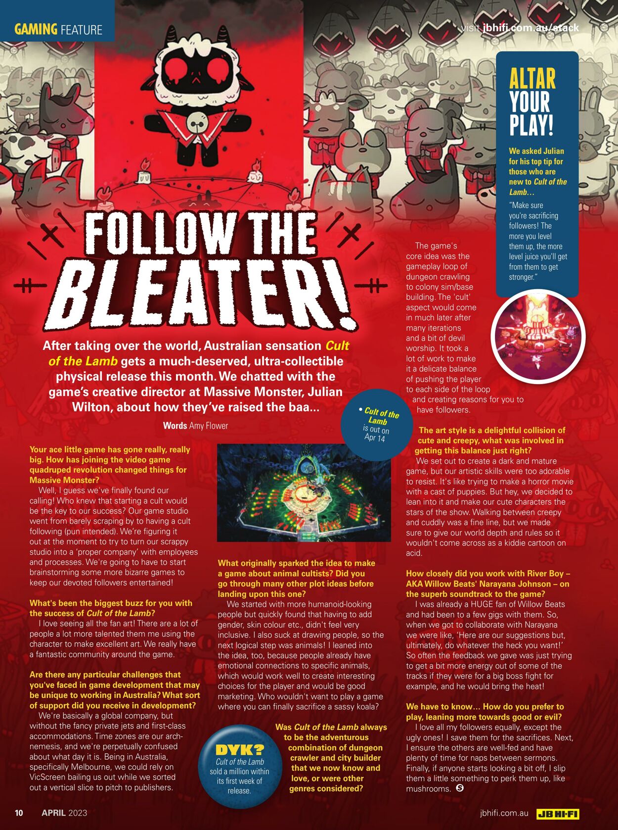 Catalogue JB Hi-Fi 01.04.2023 - 30.04.2023