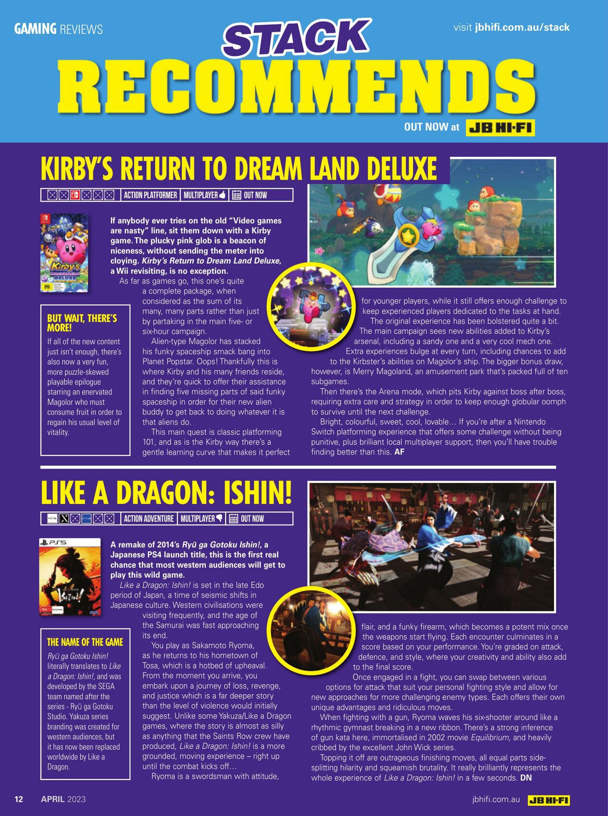 Catalogue JB Hi-Fi 01.04.2023 - 30.04.2023