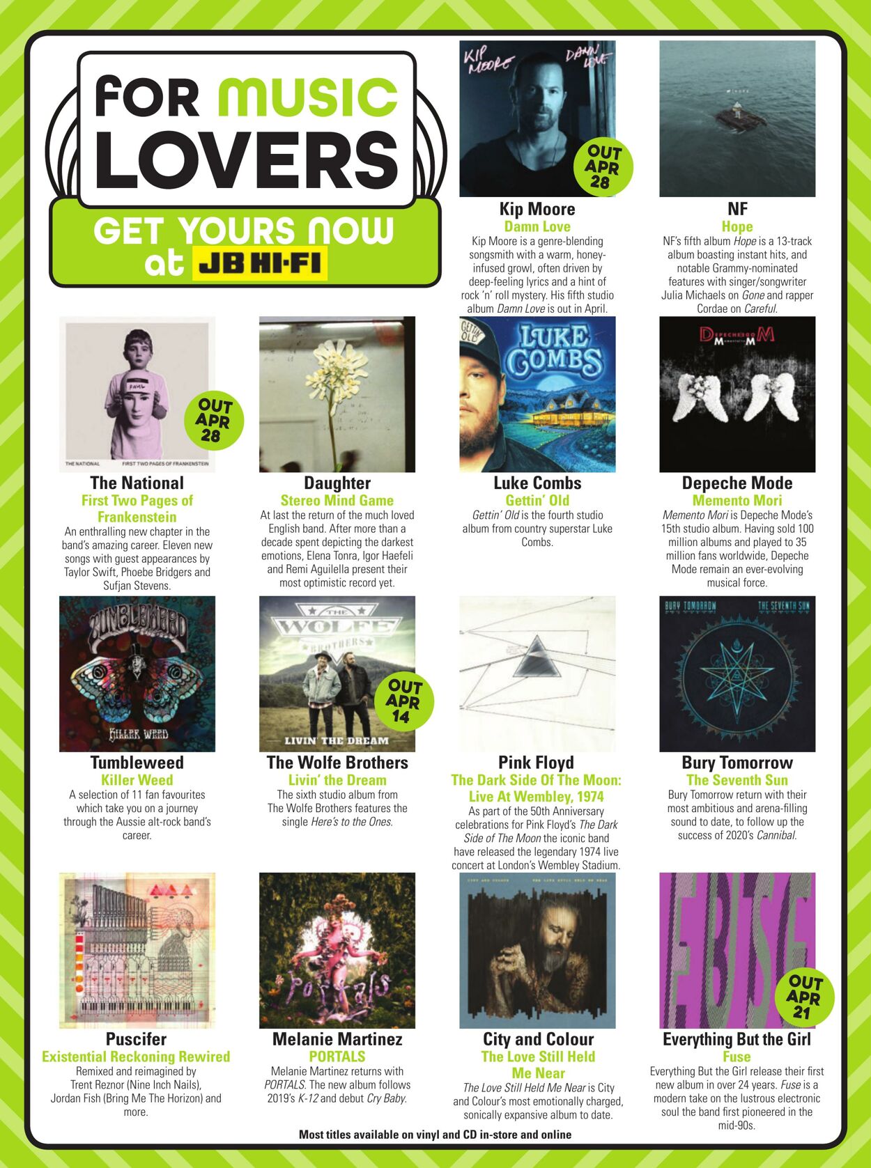 Catalogue JB Hi-Fi 01.04.2023 - 30.04.2023