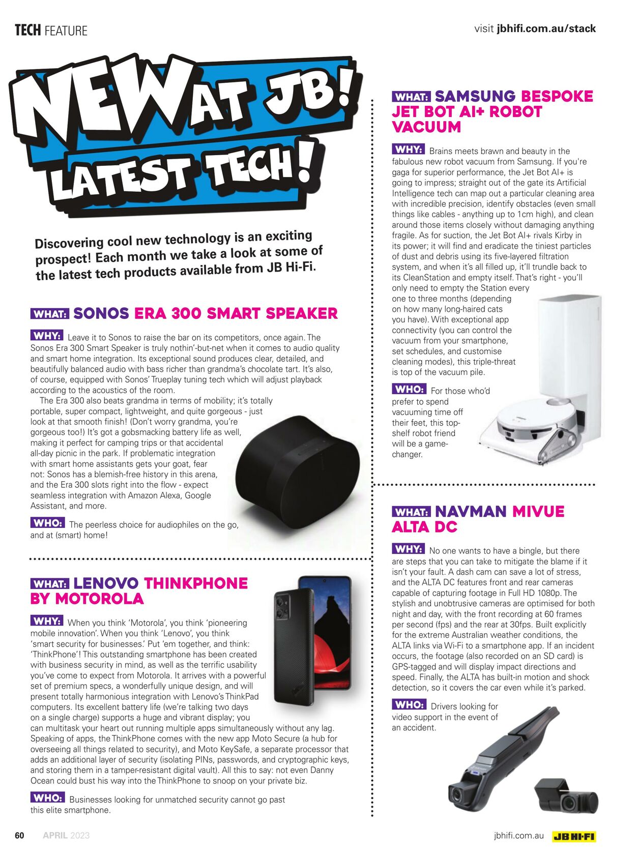 Catalogue JB Hi-Fi 01.04.2023 - 30.04.2023