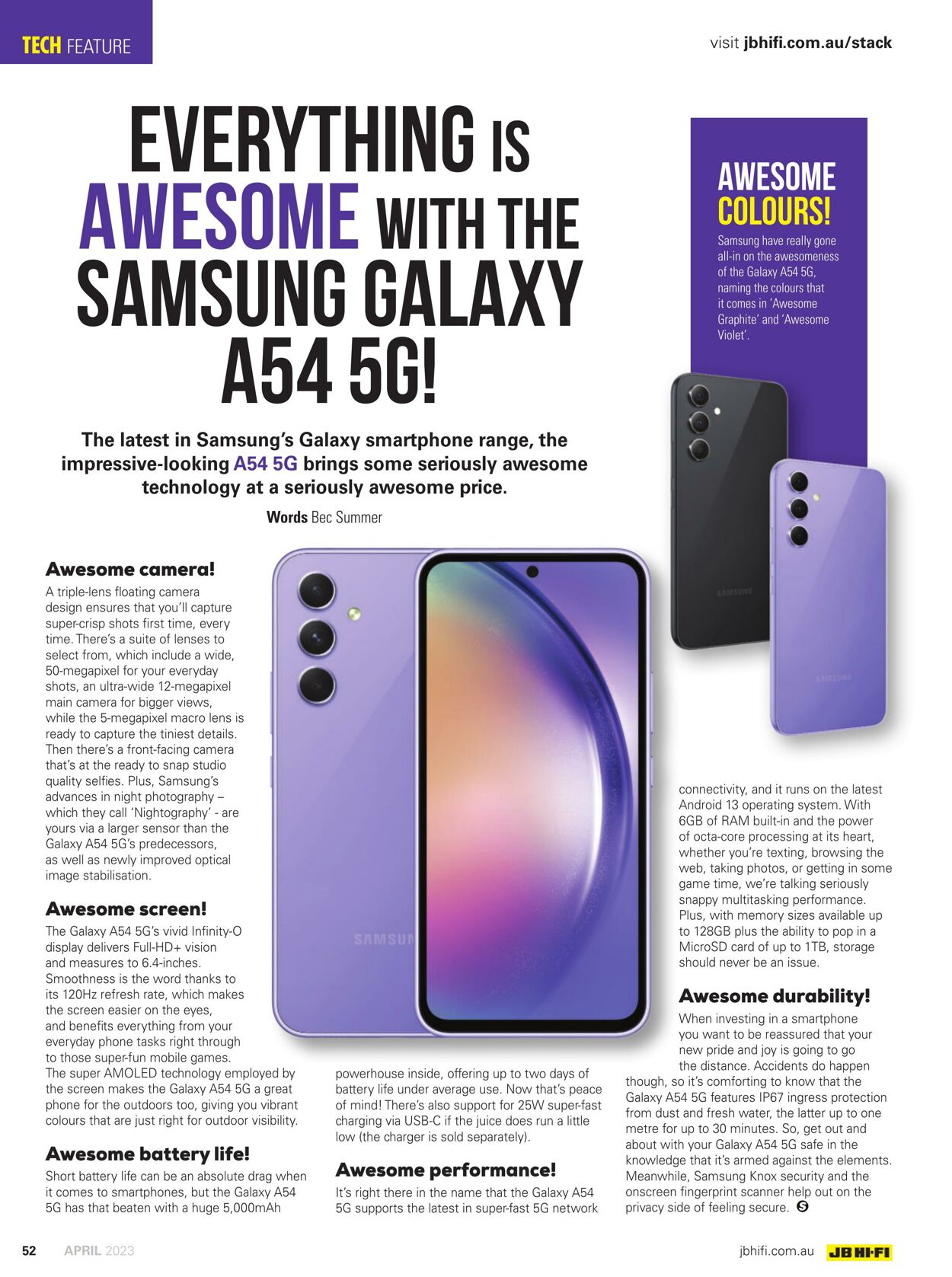 Catalogue JB Hi-Fi 01.04.2023 - 30.04.2023