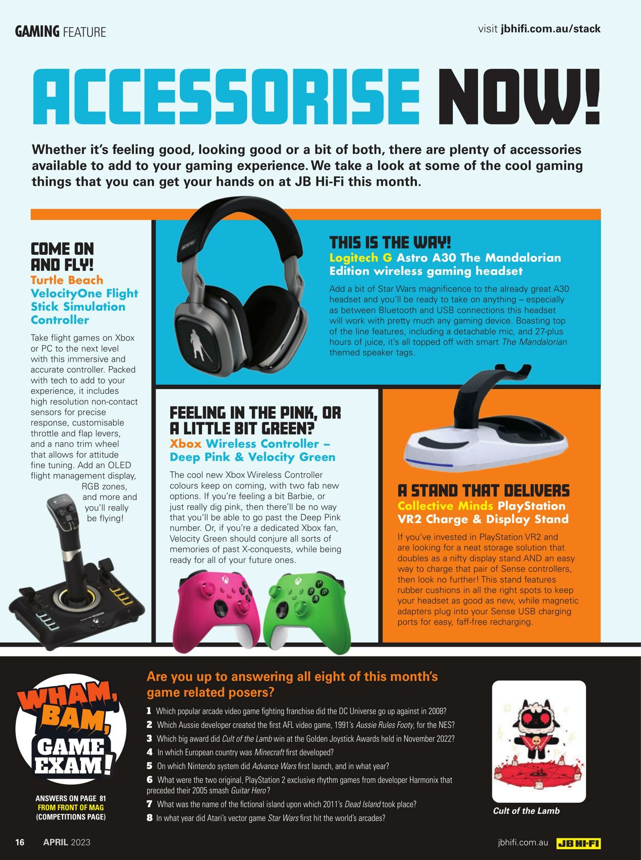 Catalogue JB Hi-Fi 01.04.2023 - 30.04.2023