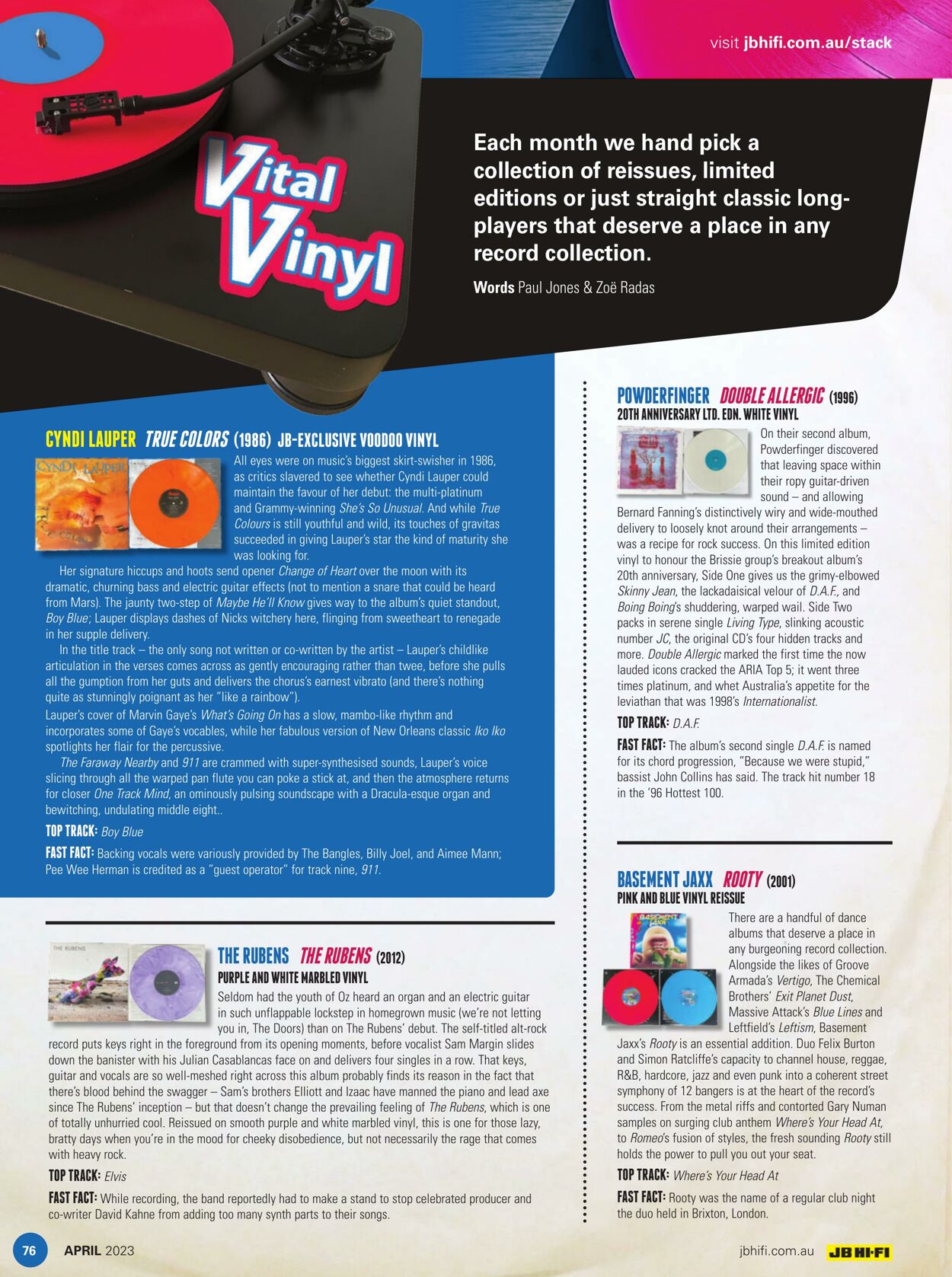 Catalogue JB Hi-Fi 01.04.2023 - 30.04.2023