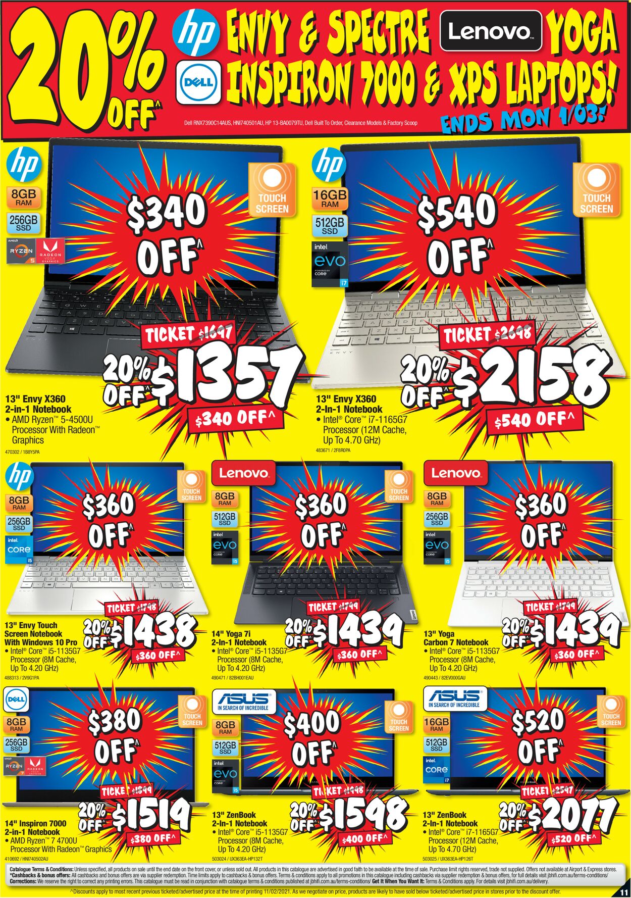 Catalogue JB Hi-Fi 25.02.2021 - 03.03.2021