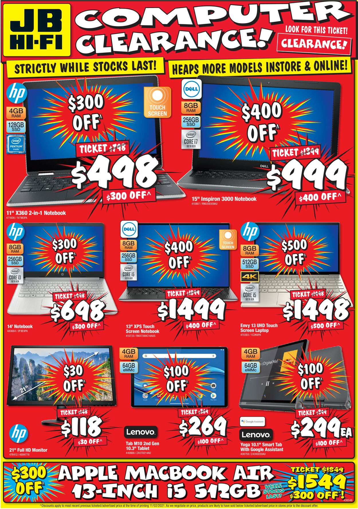 Catalogue JB Hi-Fi 25.02.2021 - 03.03.2021