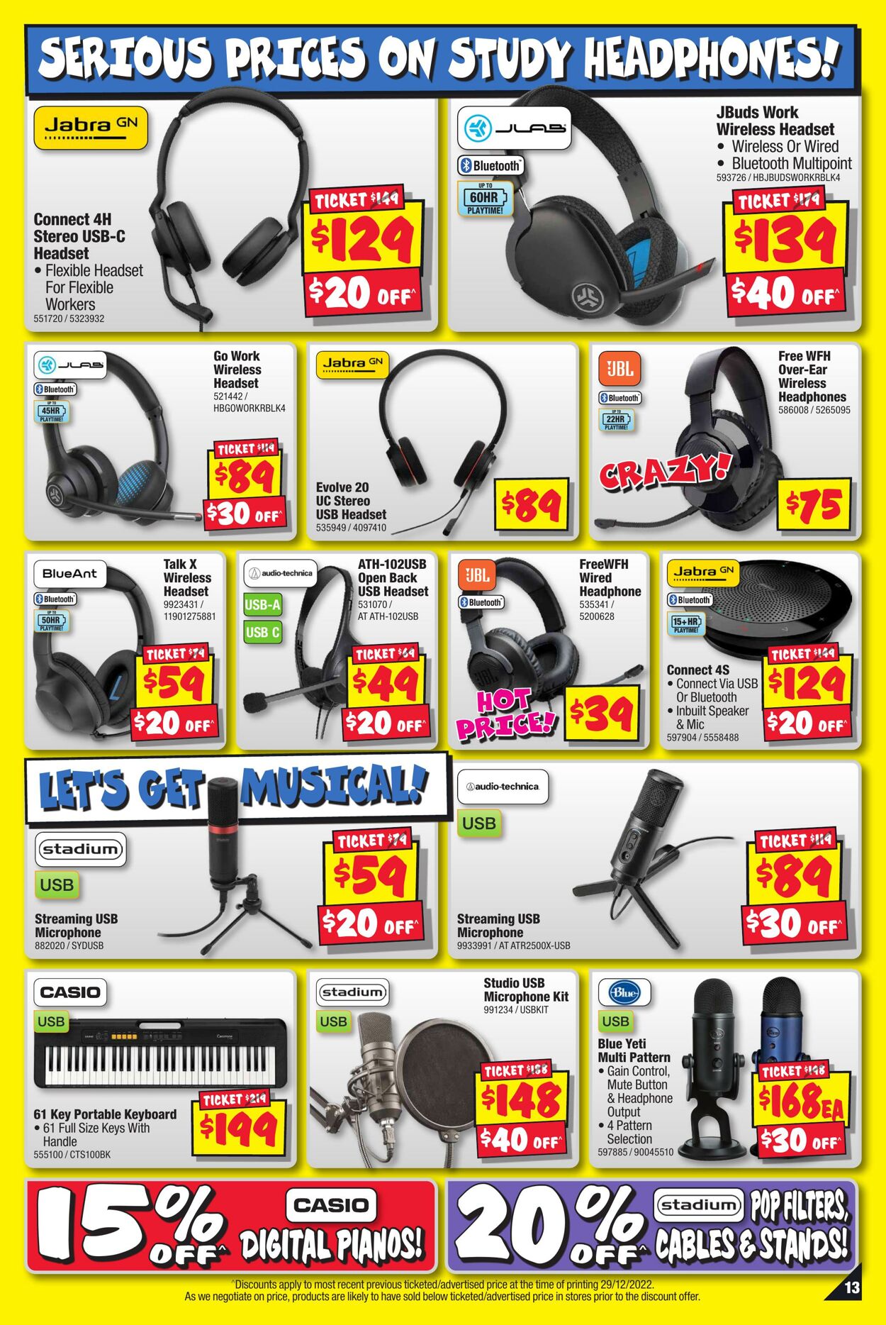 Catalogue JB Hi-Fi 12.01.2023 - 25.01.2023