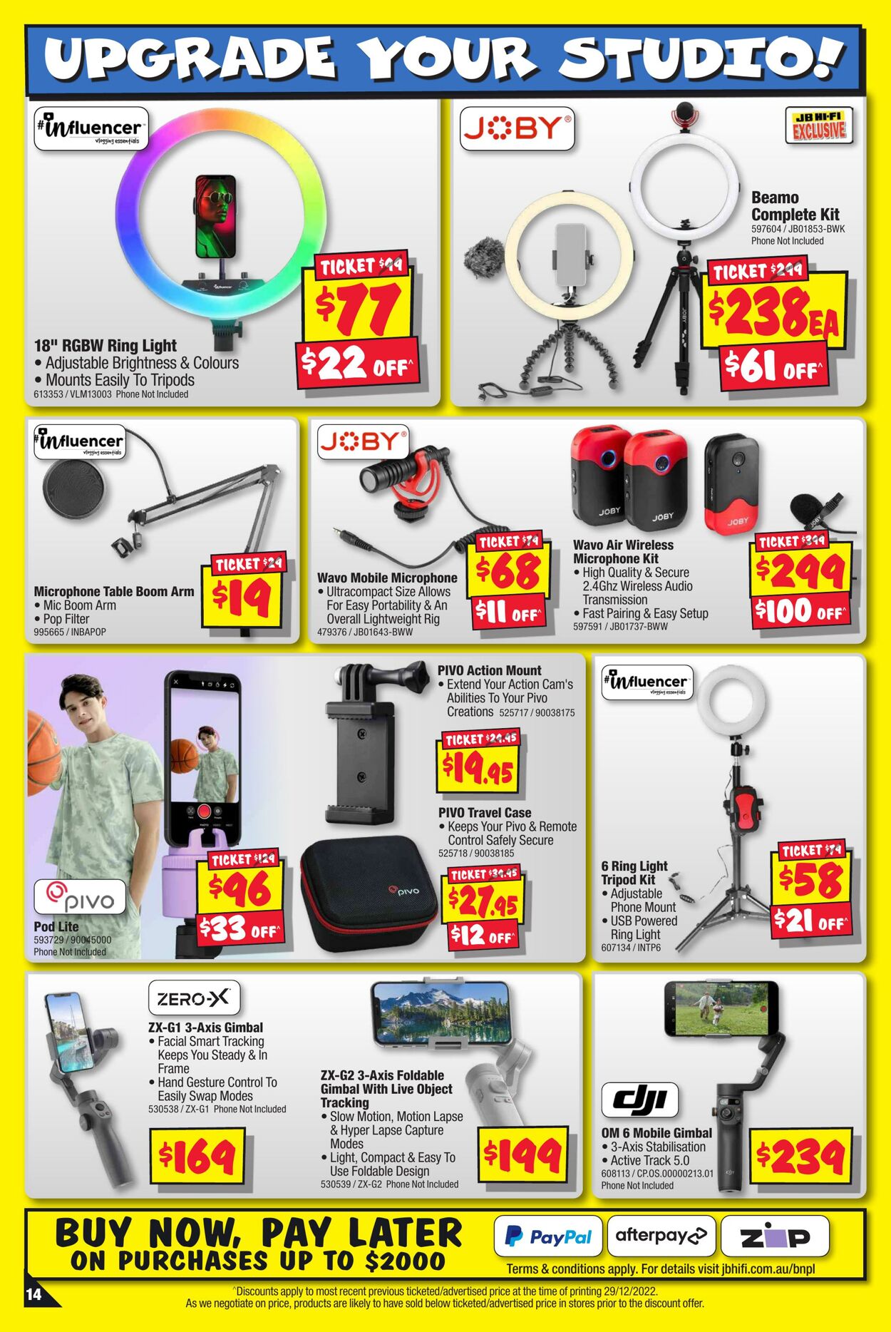 Catalogue JB Hi-Fi 12.01.2023 - 25.01.2023