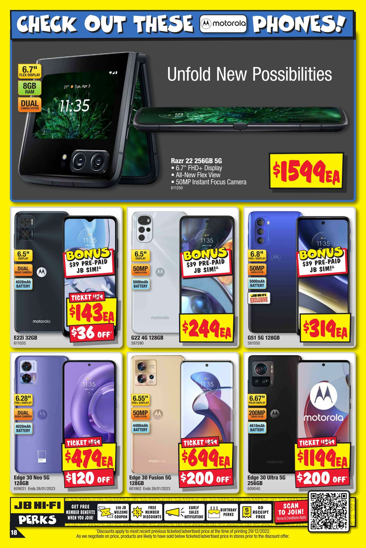 Catalogue JB Hi-Fi 12.01.2023 - 25.01.2023