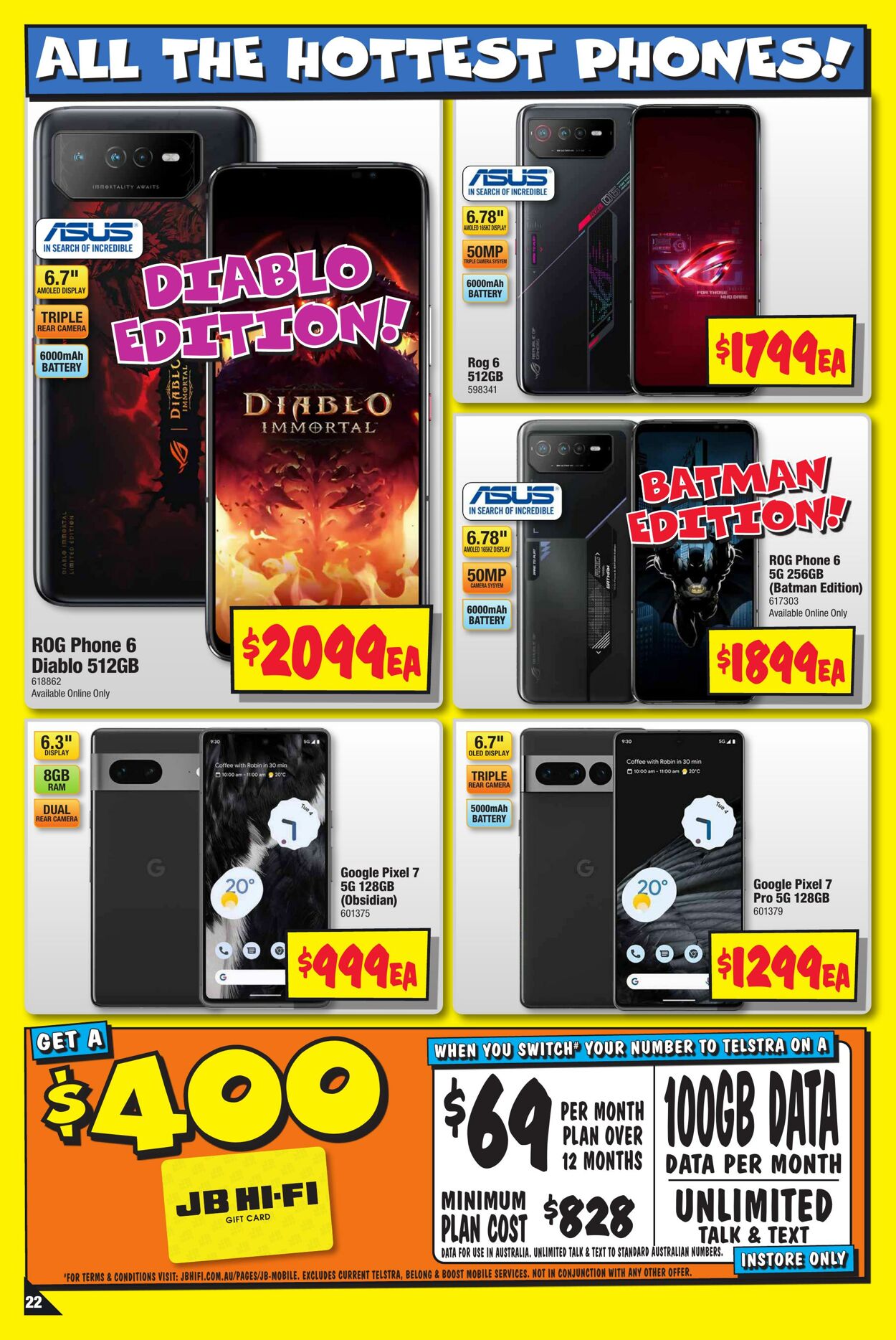 Catalogue JB Hi-Fi 12.01.2023 - 25.01.2023