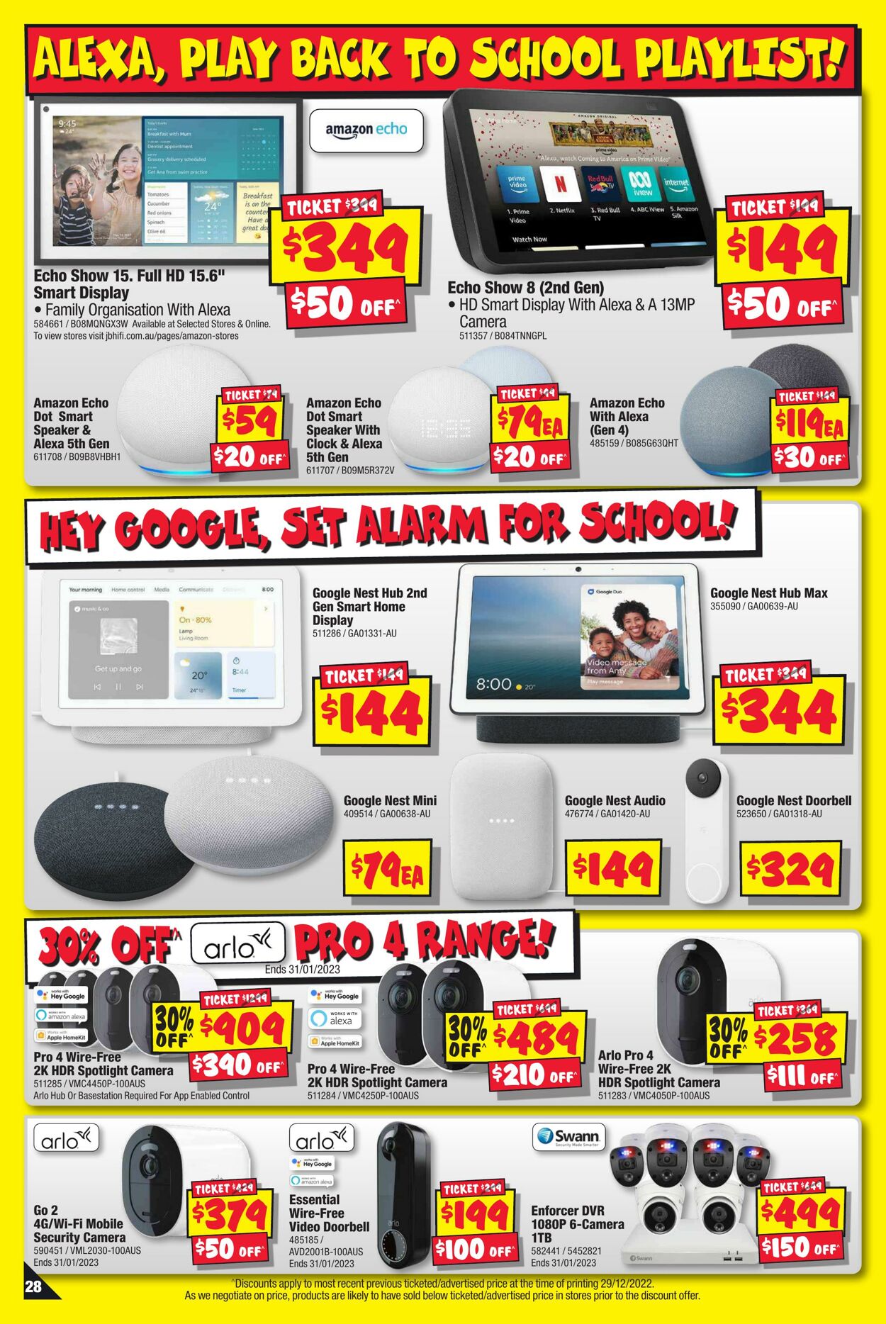 Catalogue JB Hi-Fi 12.01.2023 - 25.01.2023