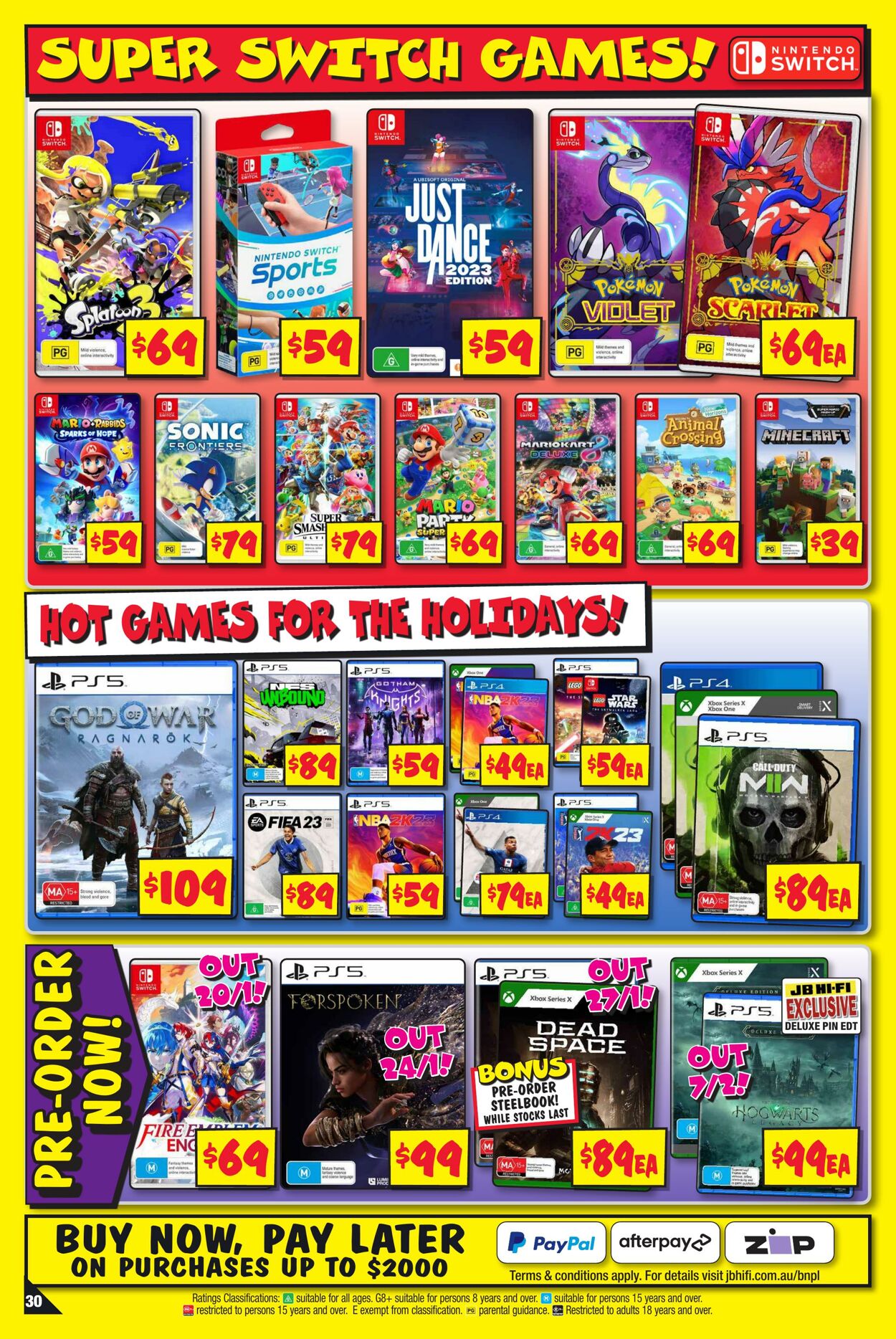 Catalogue JB Hi-Fi 12.01.2023 - 25.01.2023