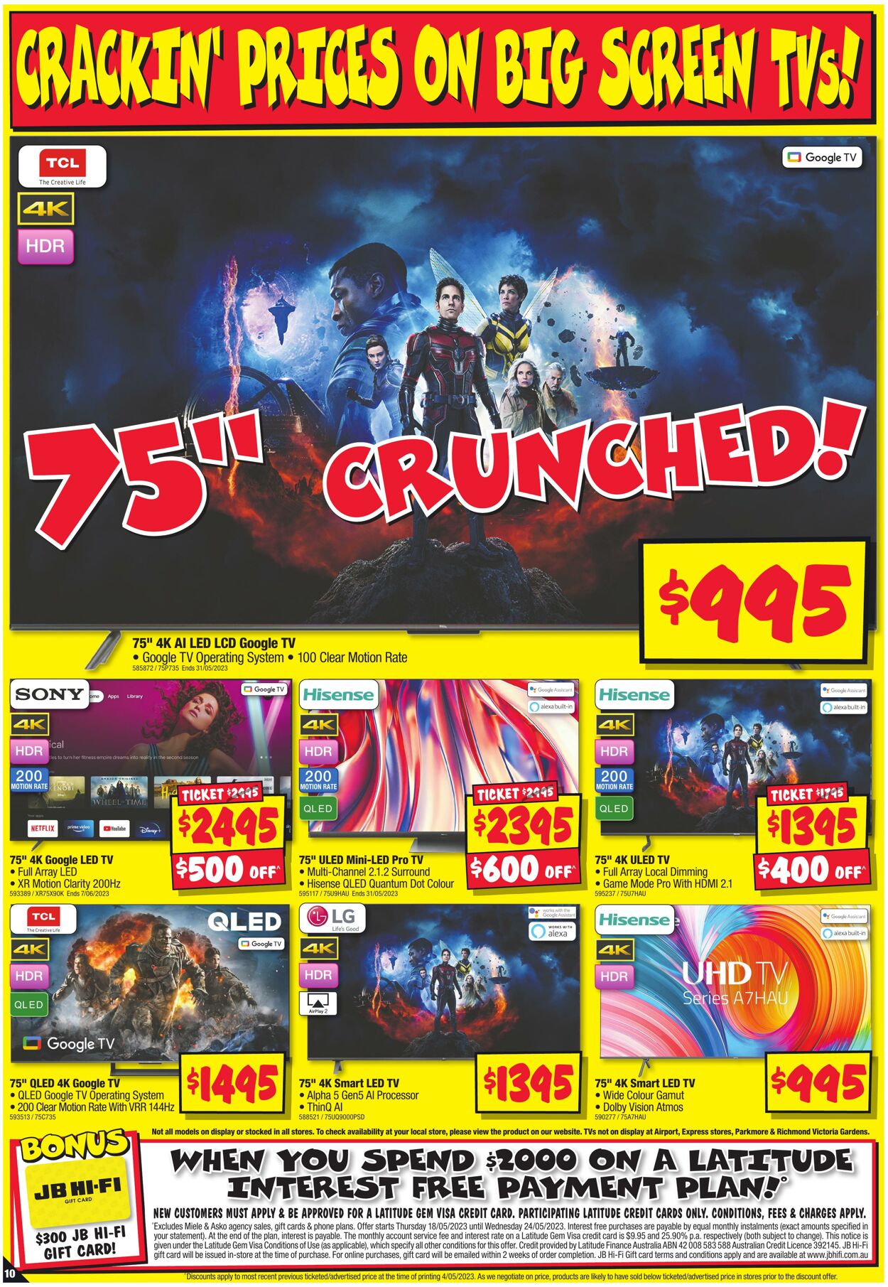 Catalogue JB Hi-Fi 18.05.2023 - 24.05.2023