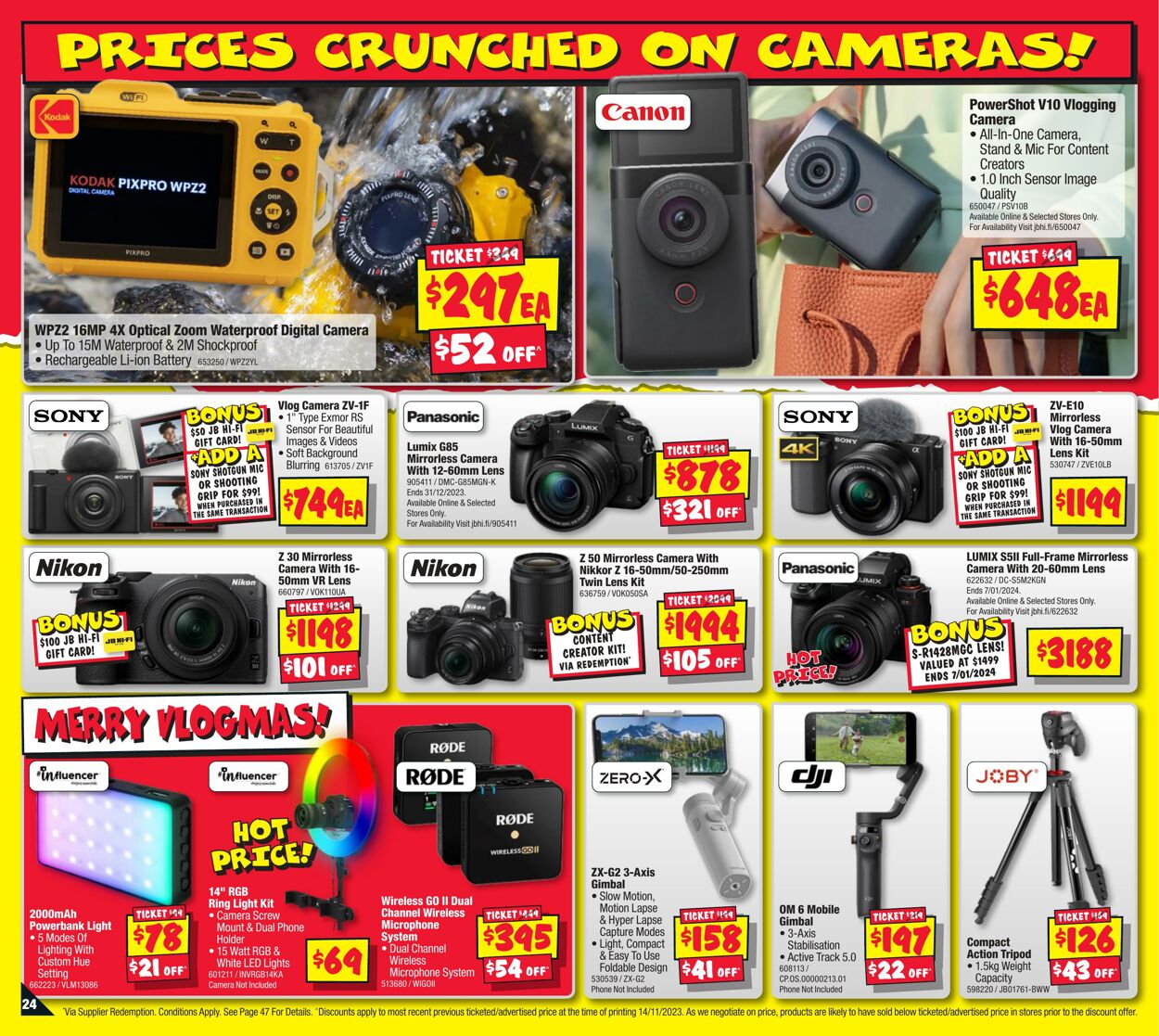 Catalogue JB Hi-Fi 30.11.2023 - 24.12.2023