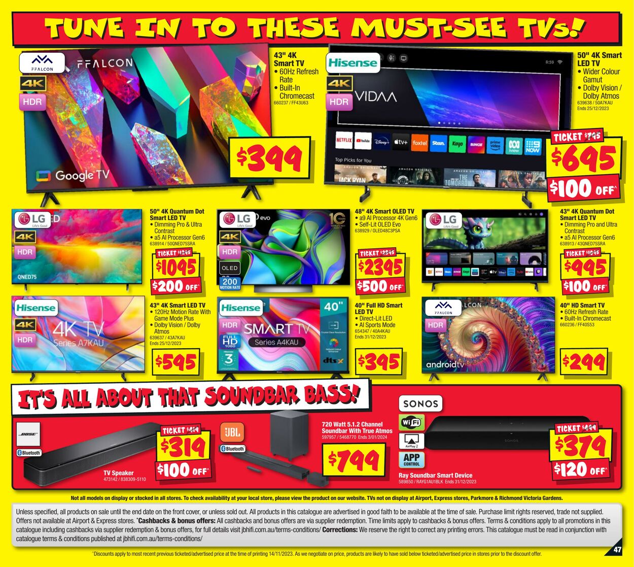 Catalogue JB Hi-Fi 30.11.2023 - 24.12.2023