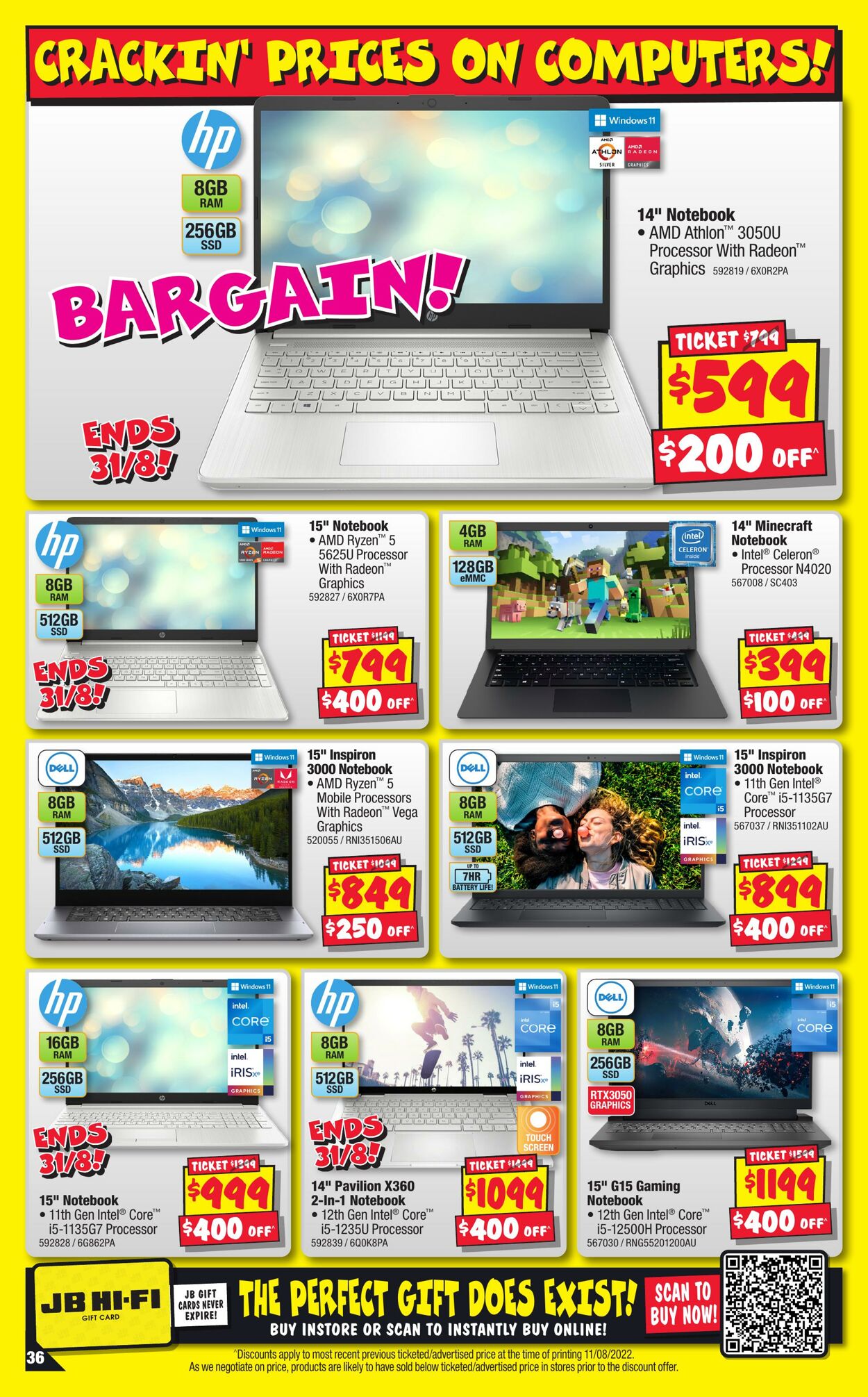 Catalogue JB Hi-Fi 25.08.2022 - 07.09.2022