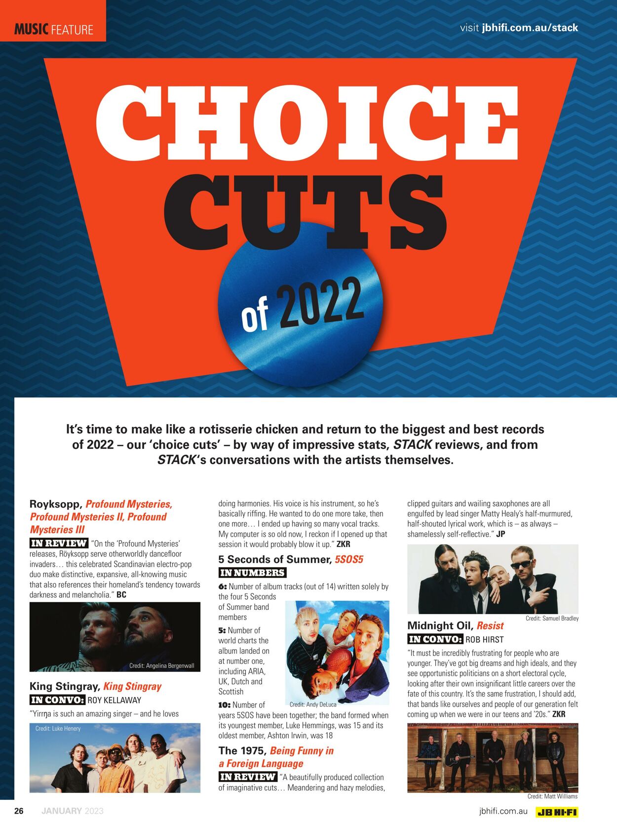 Catalogue JB Hi-Fi 05.01.2023 - 31.01.2023