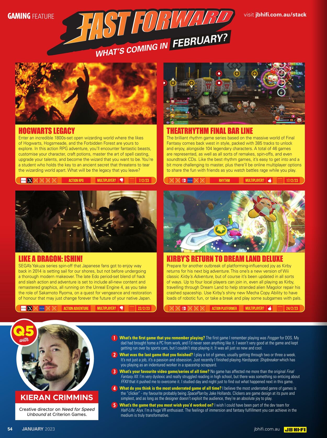 Catalogue JB Hi-Fi 05.01.2023 - 31.01.2023