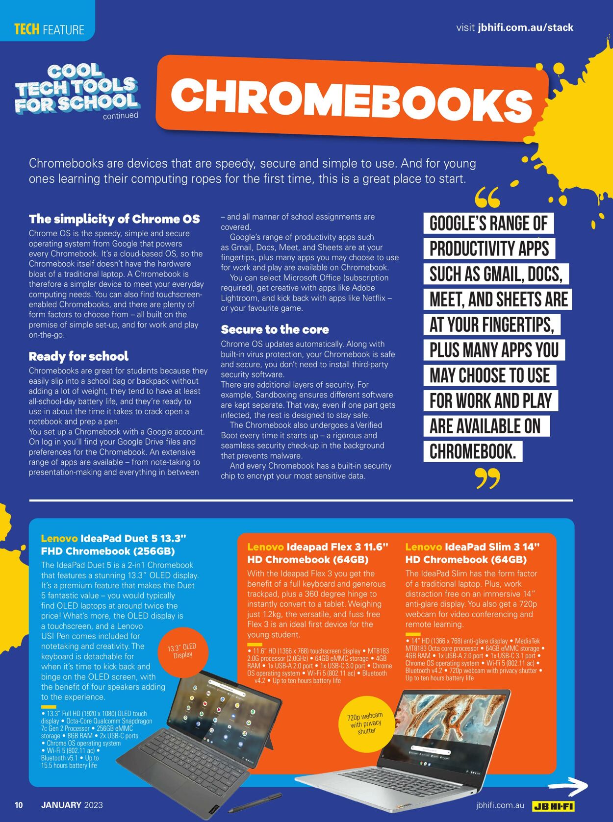 Catalogue JB Hi-Fi 05.01.2023 - 31.01.2023