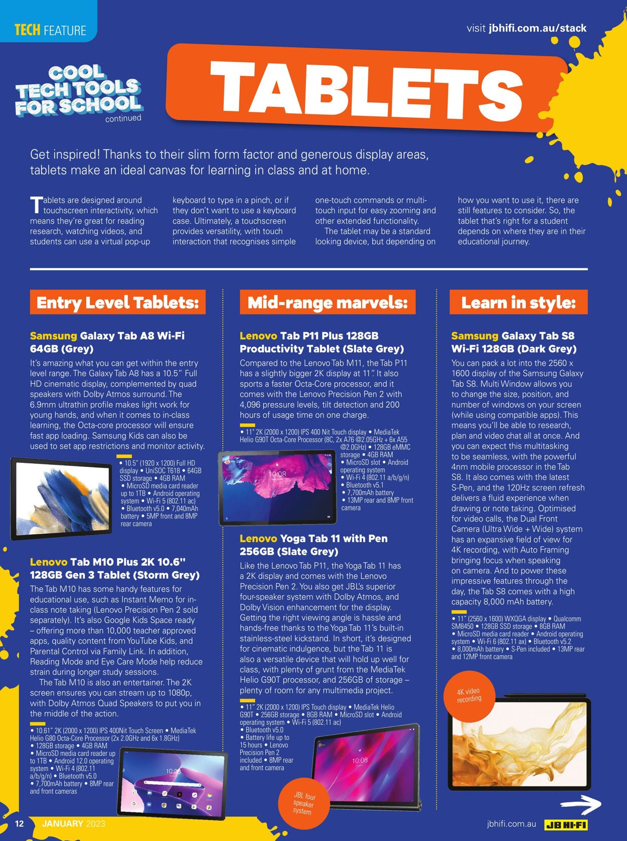 Catalogue JB Hi-Fi 05.01.2023 - 31.01.2023