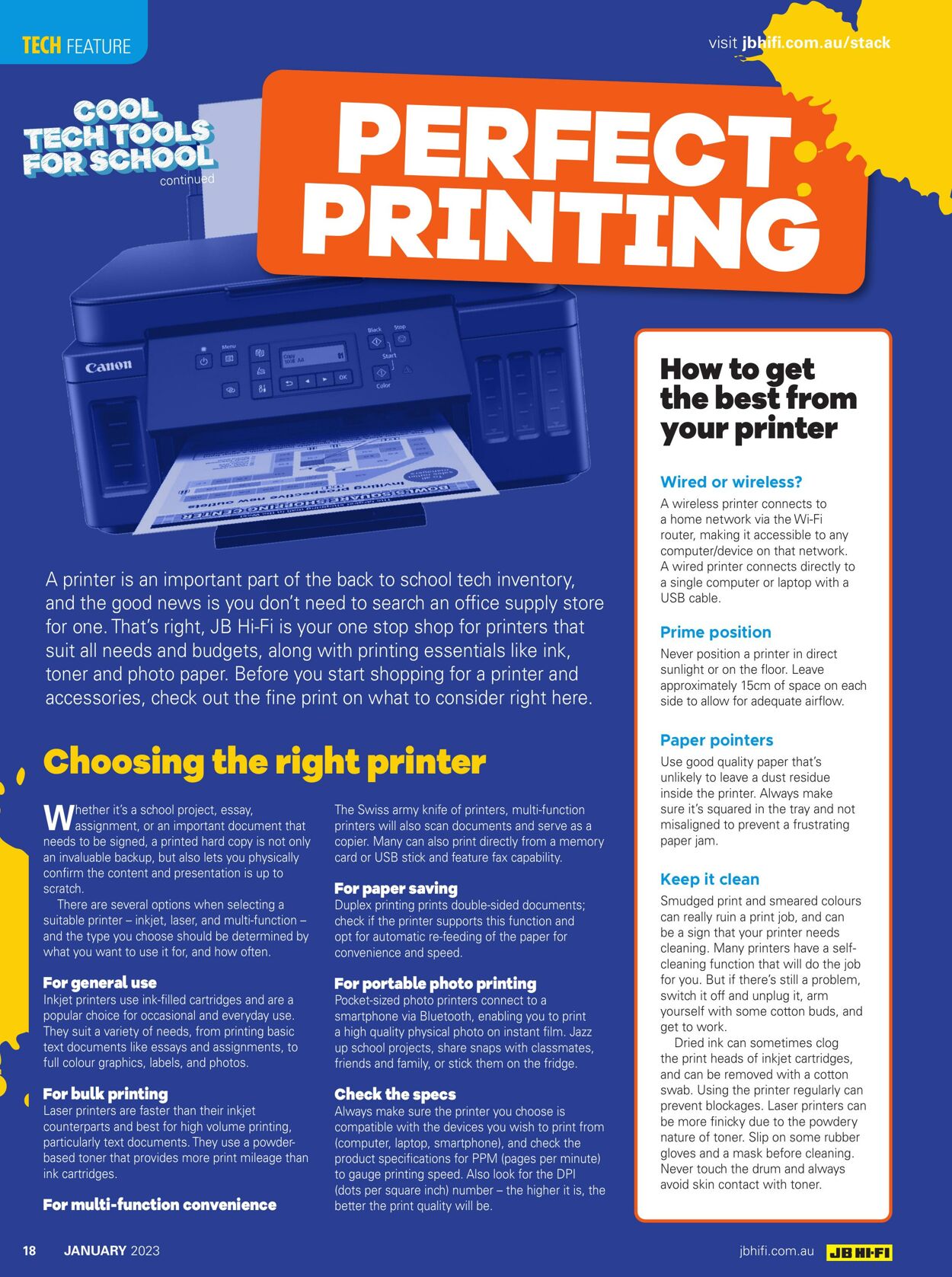 Catalogue JB Hi-Fi 05.01.2023 - 31.01.2023