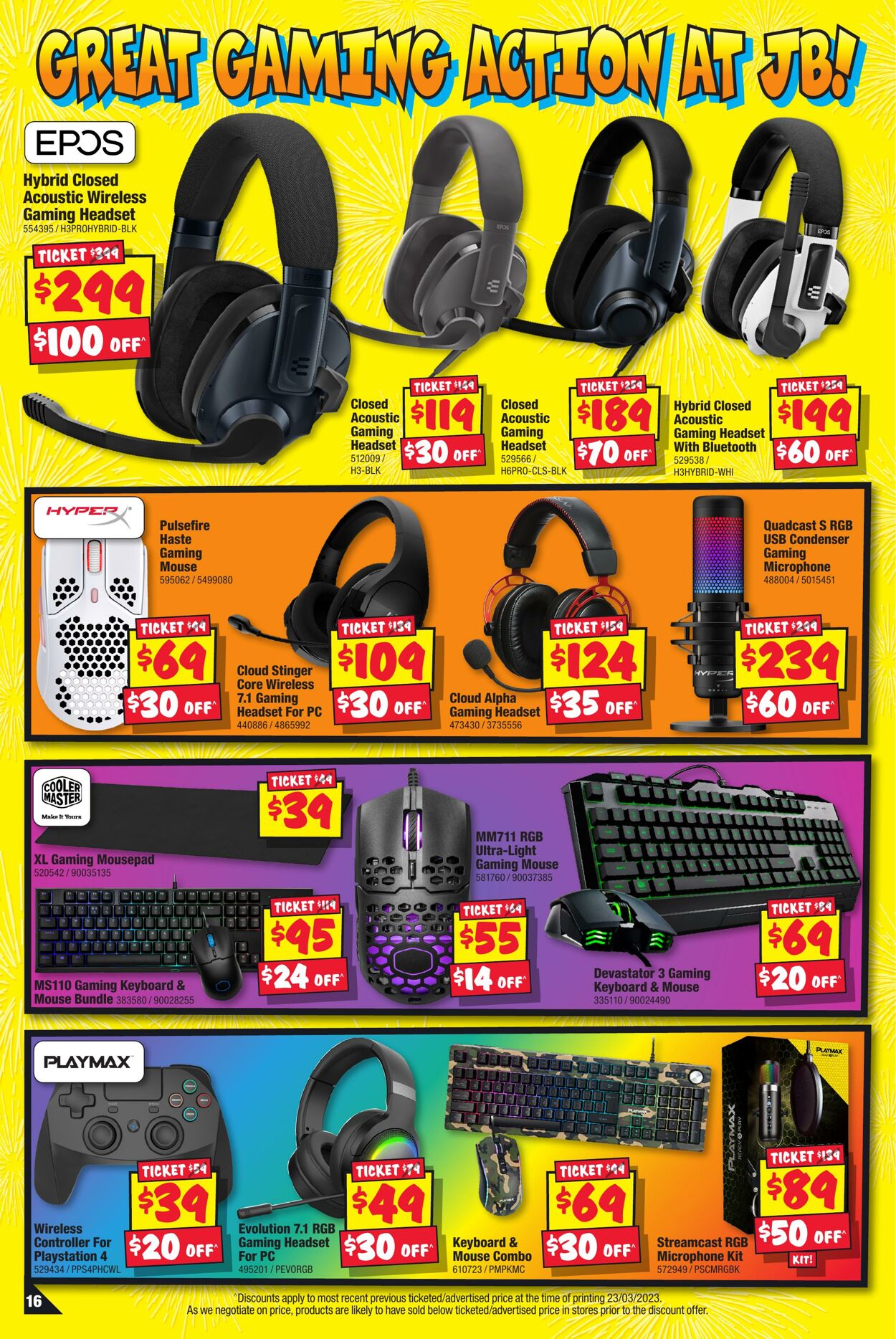 Catalogue JB Hi-Fi 06.04.2023 - 19.04.2023