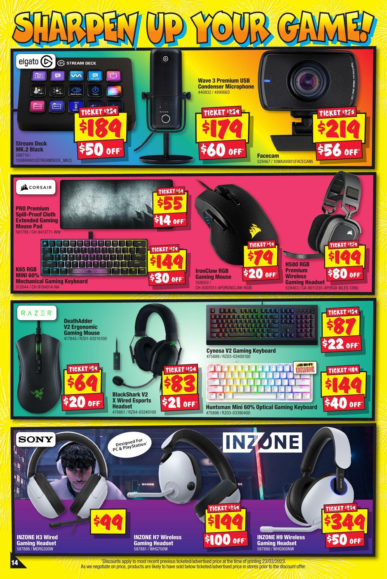 Catalogue JB Hi-Fi 06.04.2023 - 19.04.2023