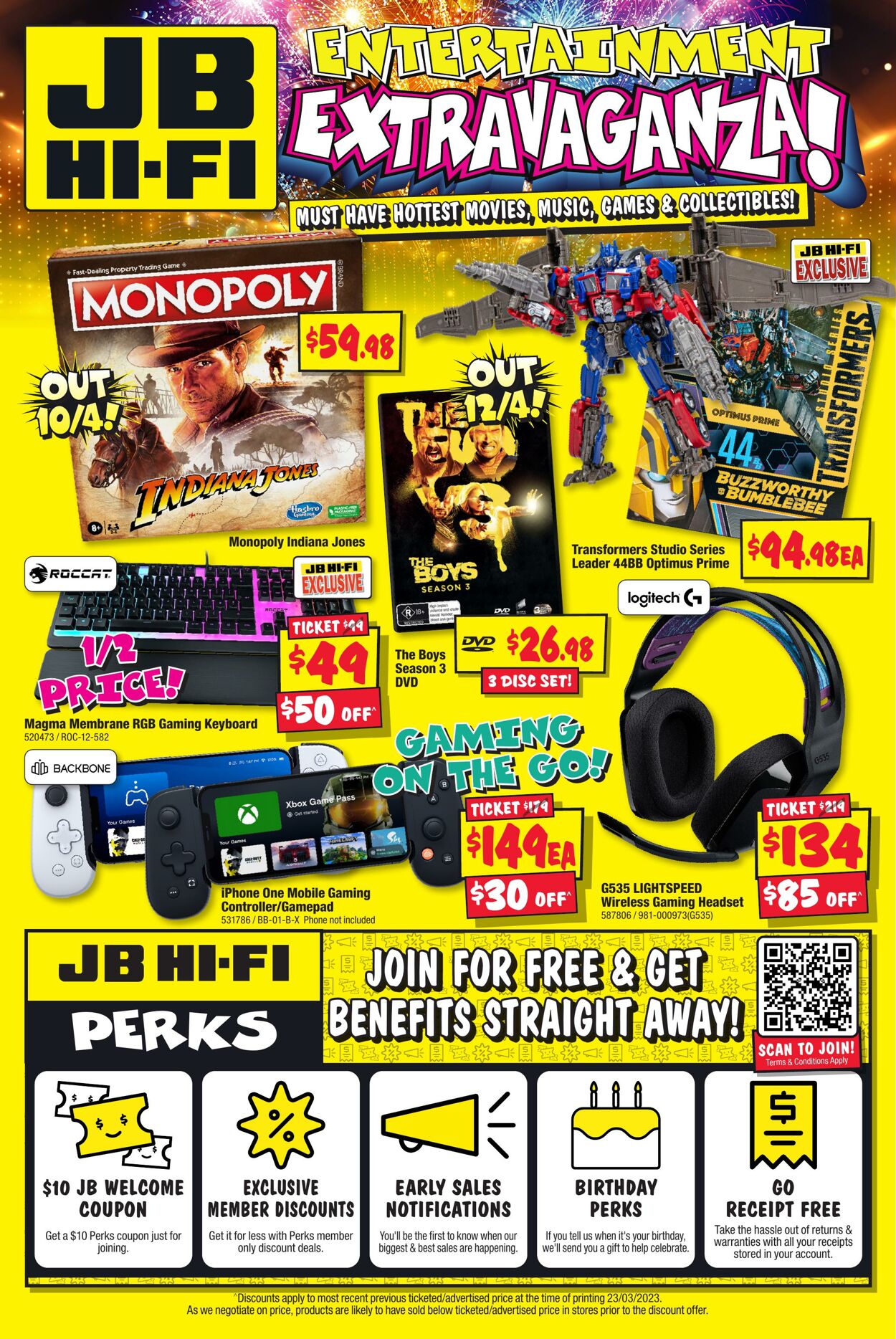 Catalogue JB Hi-Fi 06.04.2023 - 19.04.2023