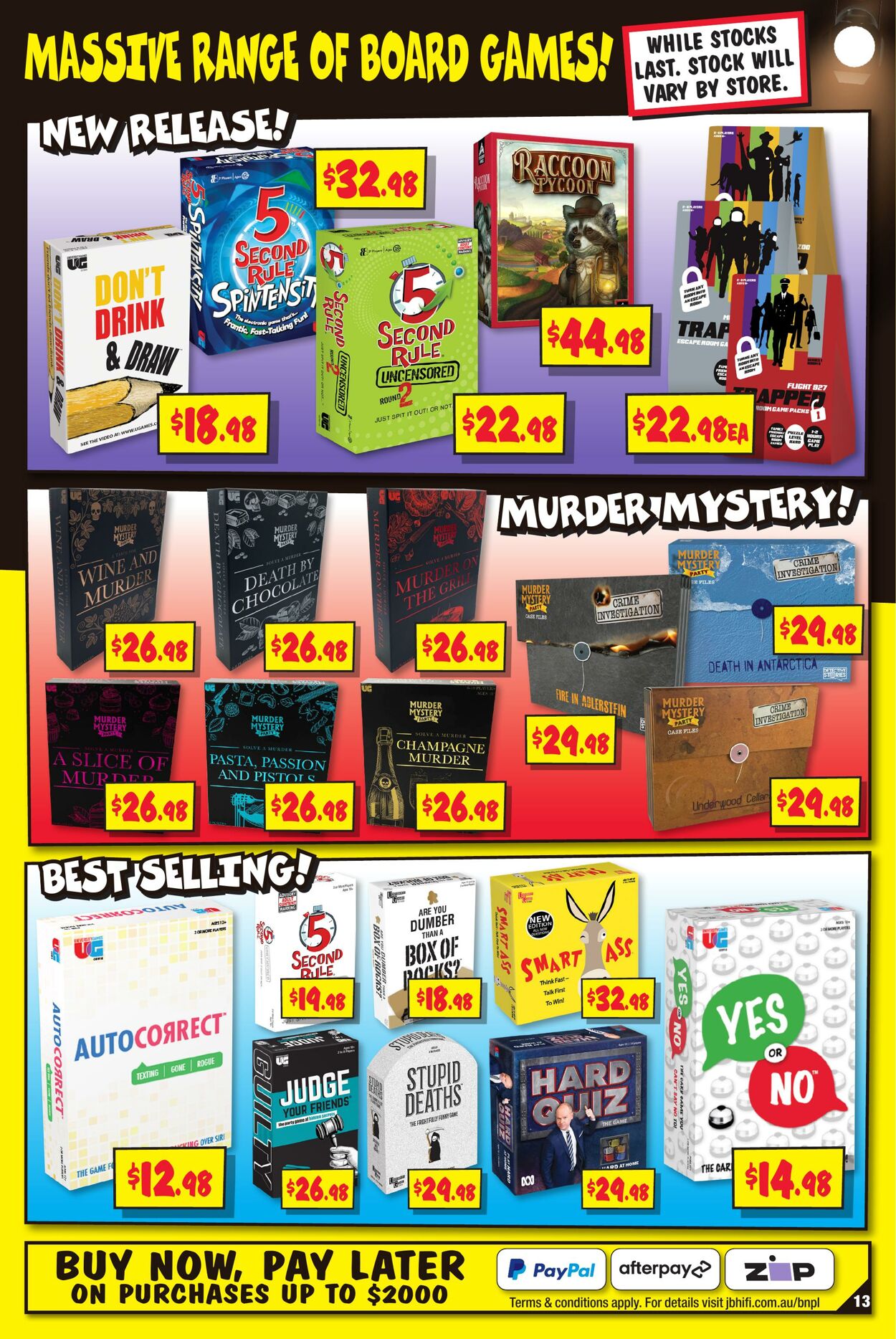 Catalogue JB Hi-Fi 29.09.2022 - 12.10.2022