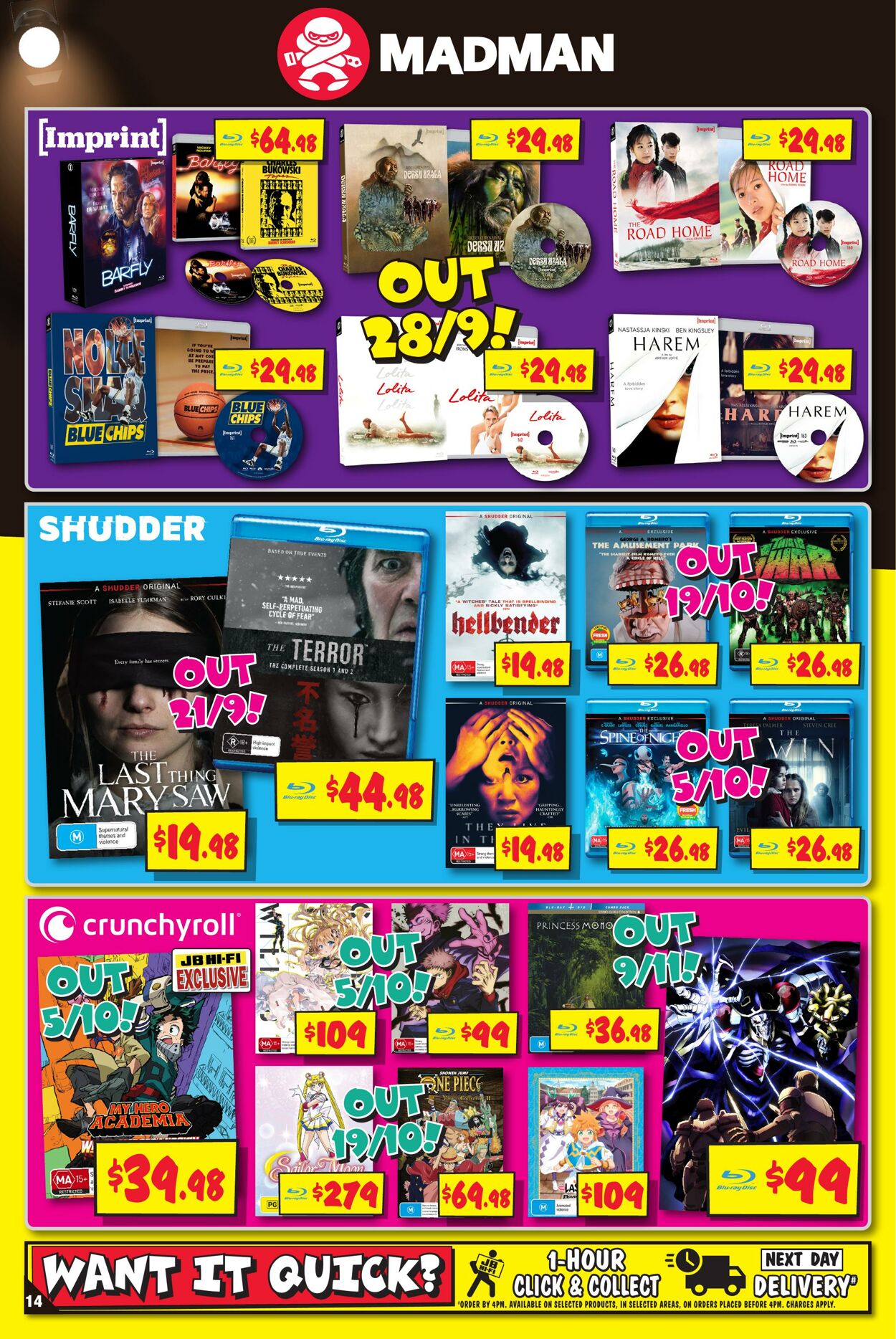 Catalogue JB Hi-Fi 29.09.2022 - 12.10.2022